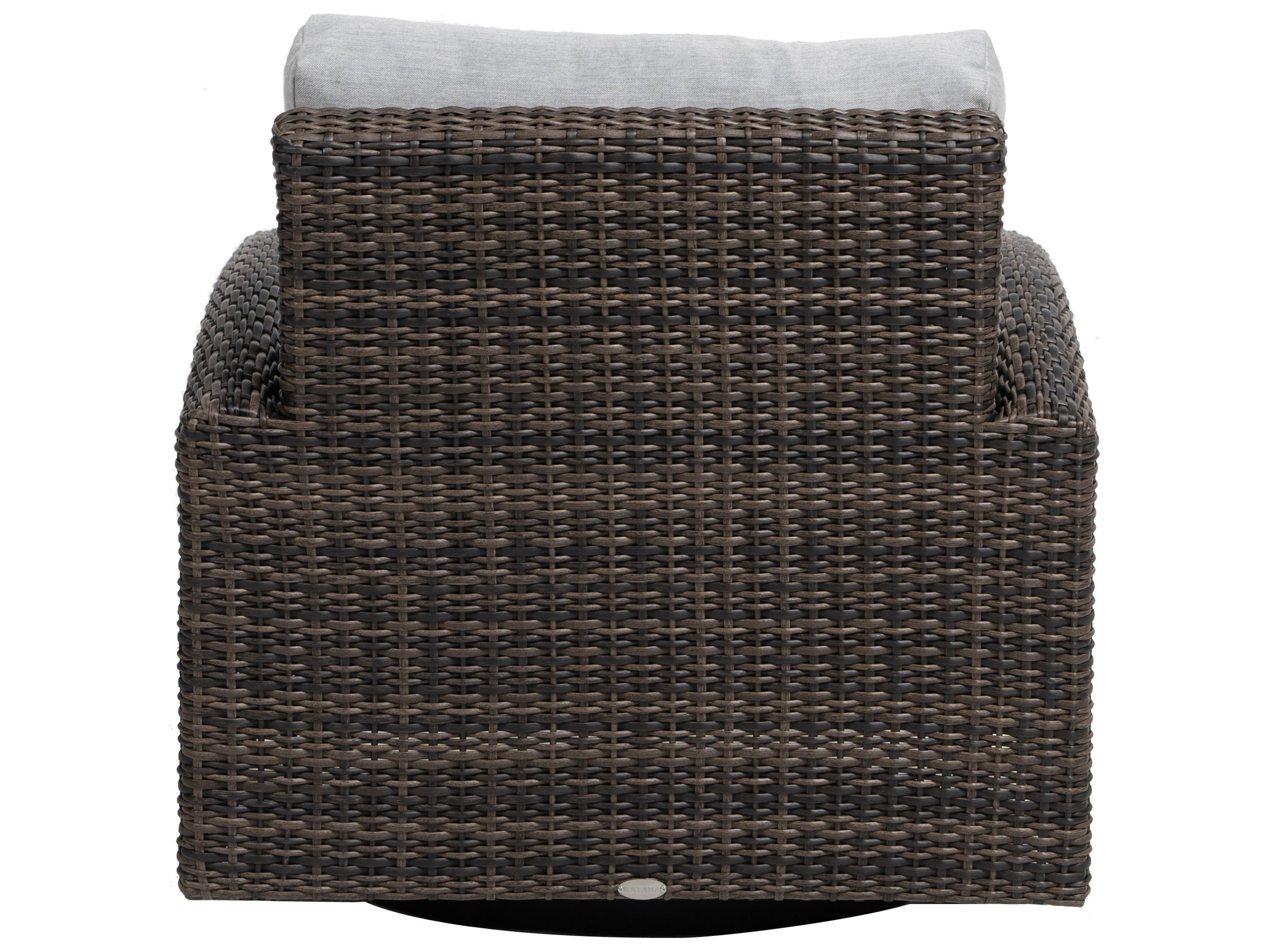 Ratana Coral Gables Aluminum Wicker Lounge Chair