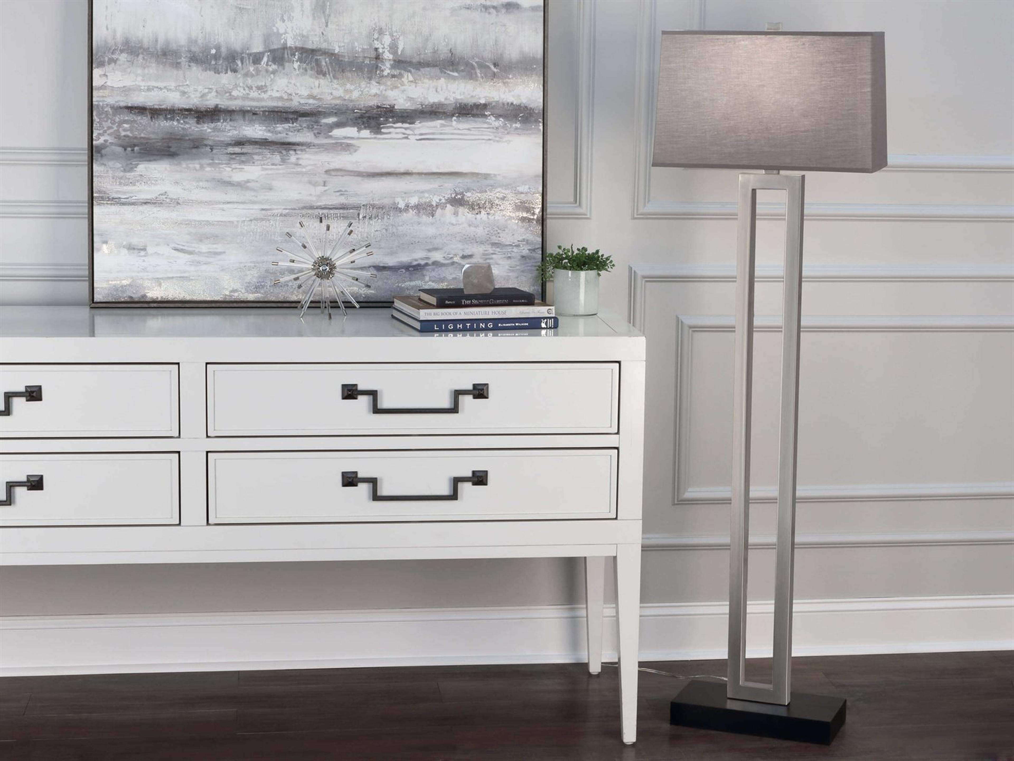 Robert Abbey Doughnut Deep Patina Bronze Floor Lamp