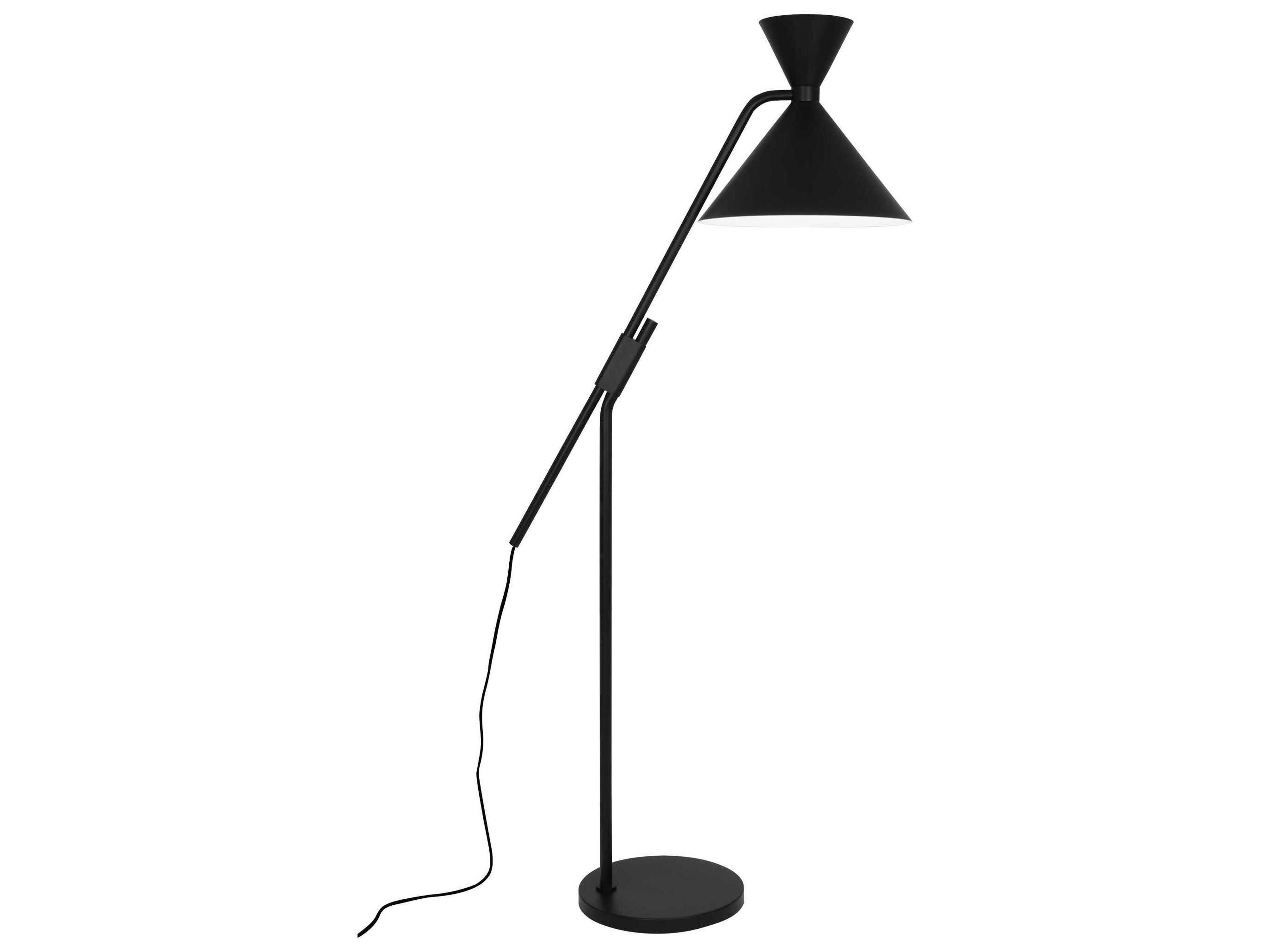 Cinch Matte Black Painted Floor Lamp