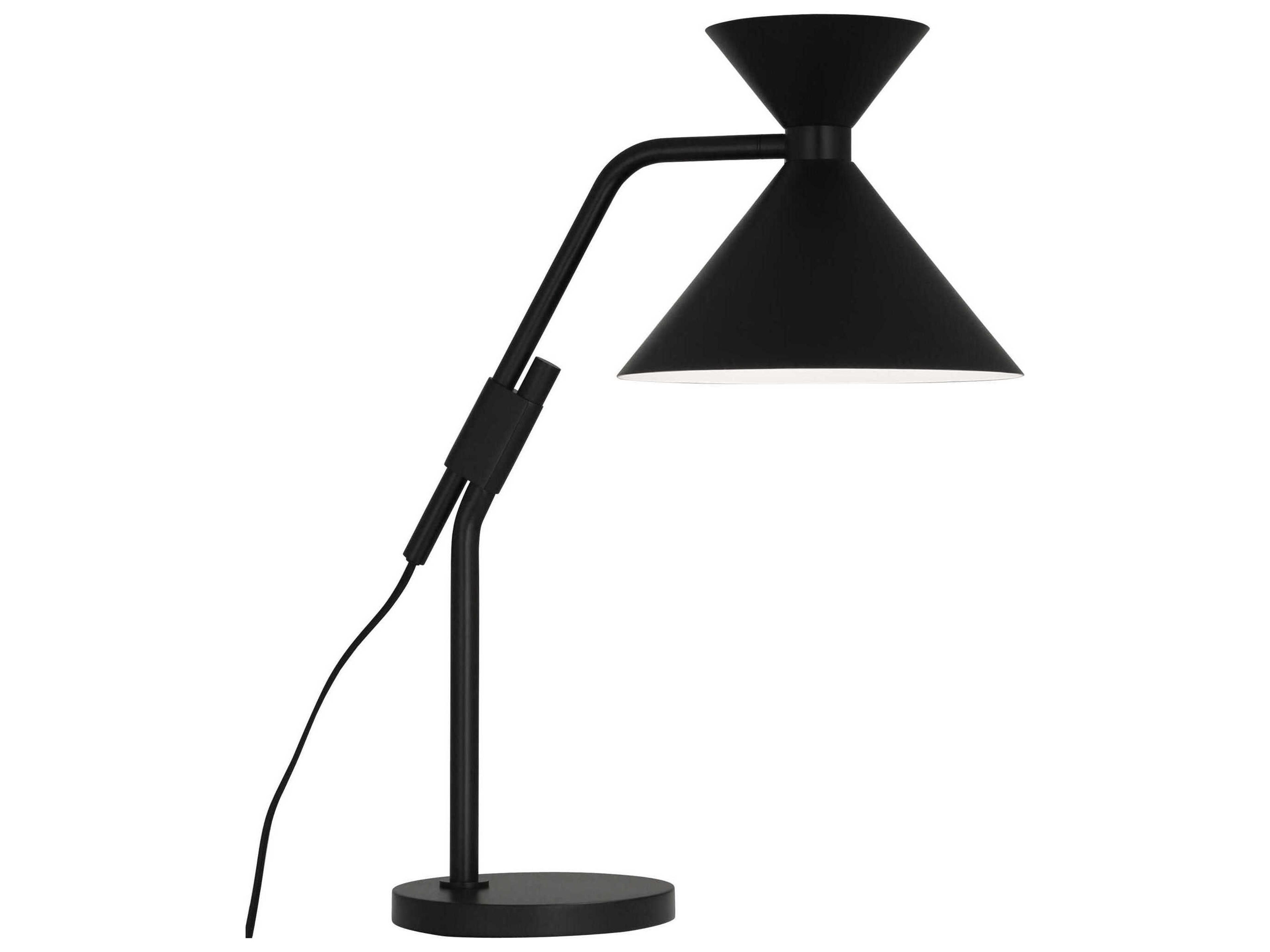 Cinch Matte Black Desk Lamp