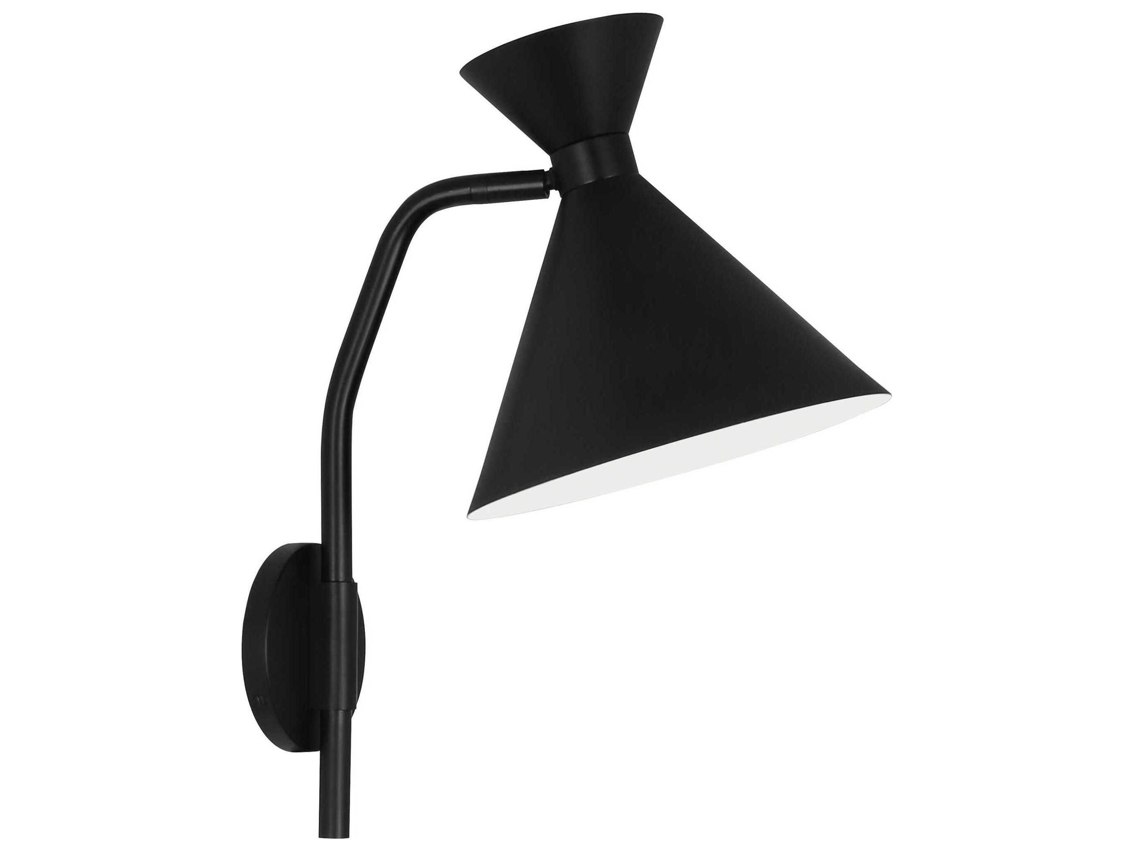 Cinch 1-Light Matte Black Wall Sconce