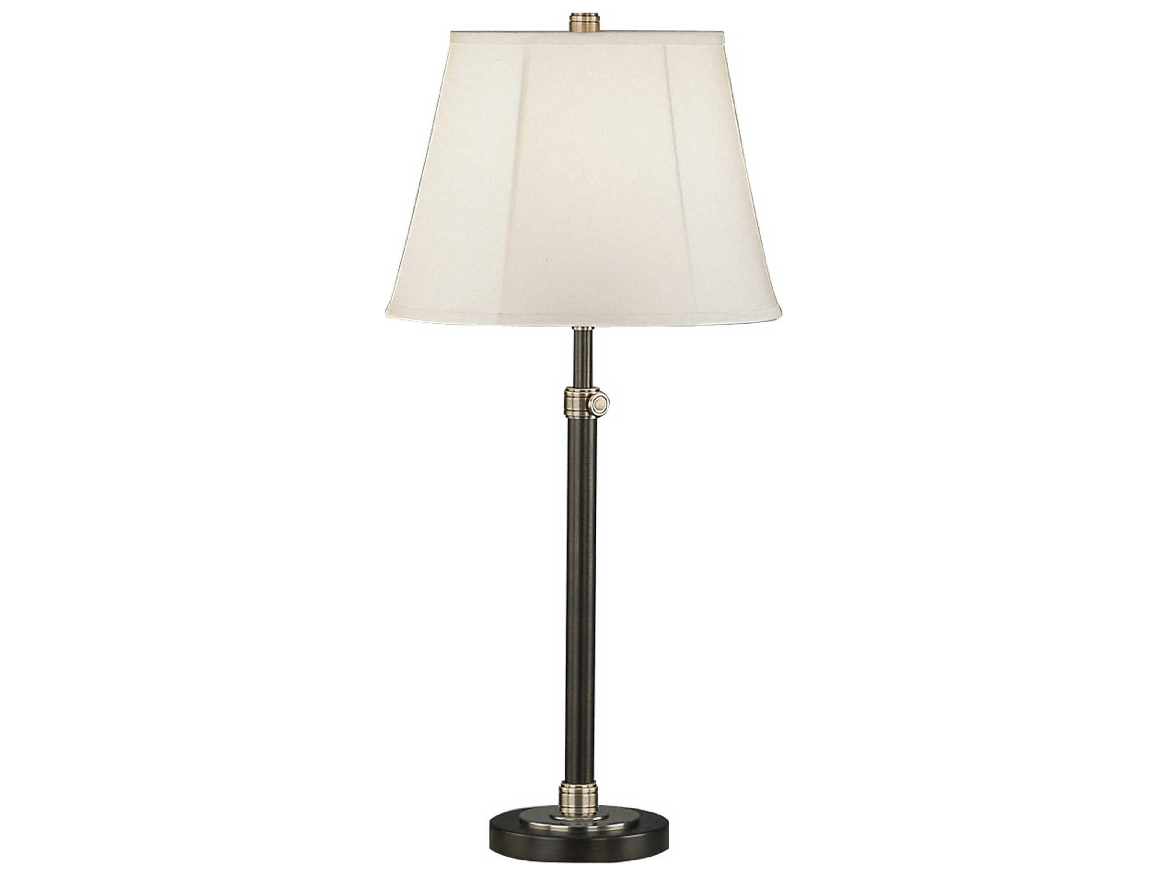 Bruno Lead Bronze Ebonized Nickel Buffet Lamp