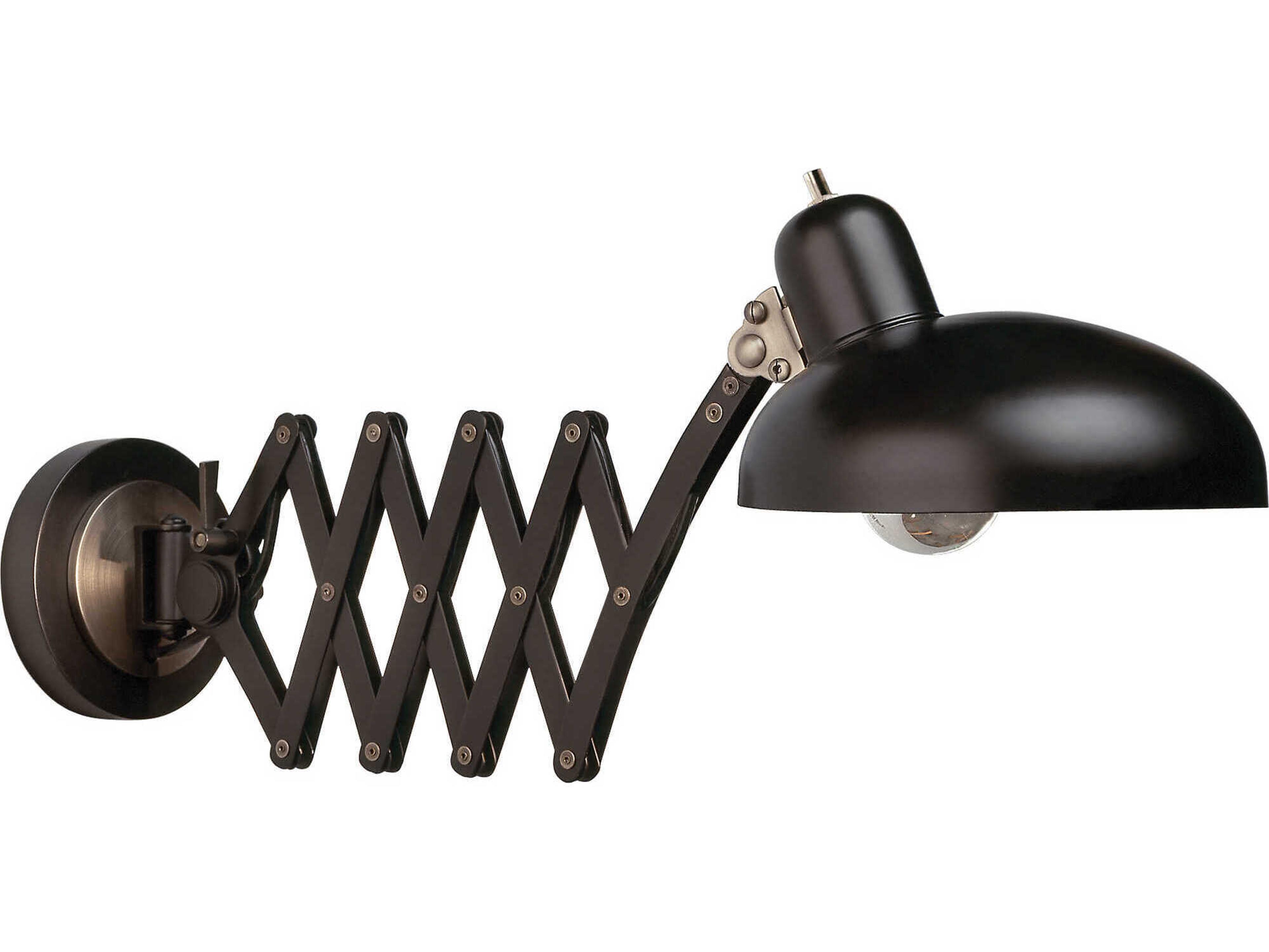 Bruno Wall Swinger Adjustable Arm Sconce