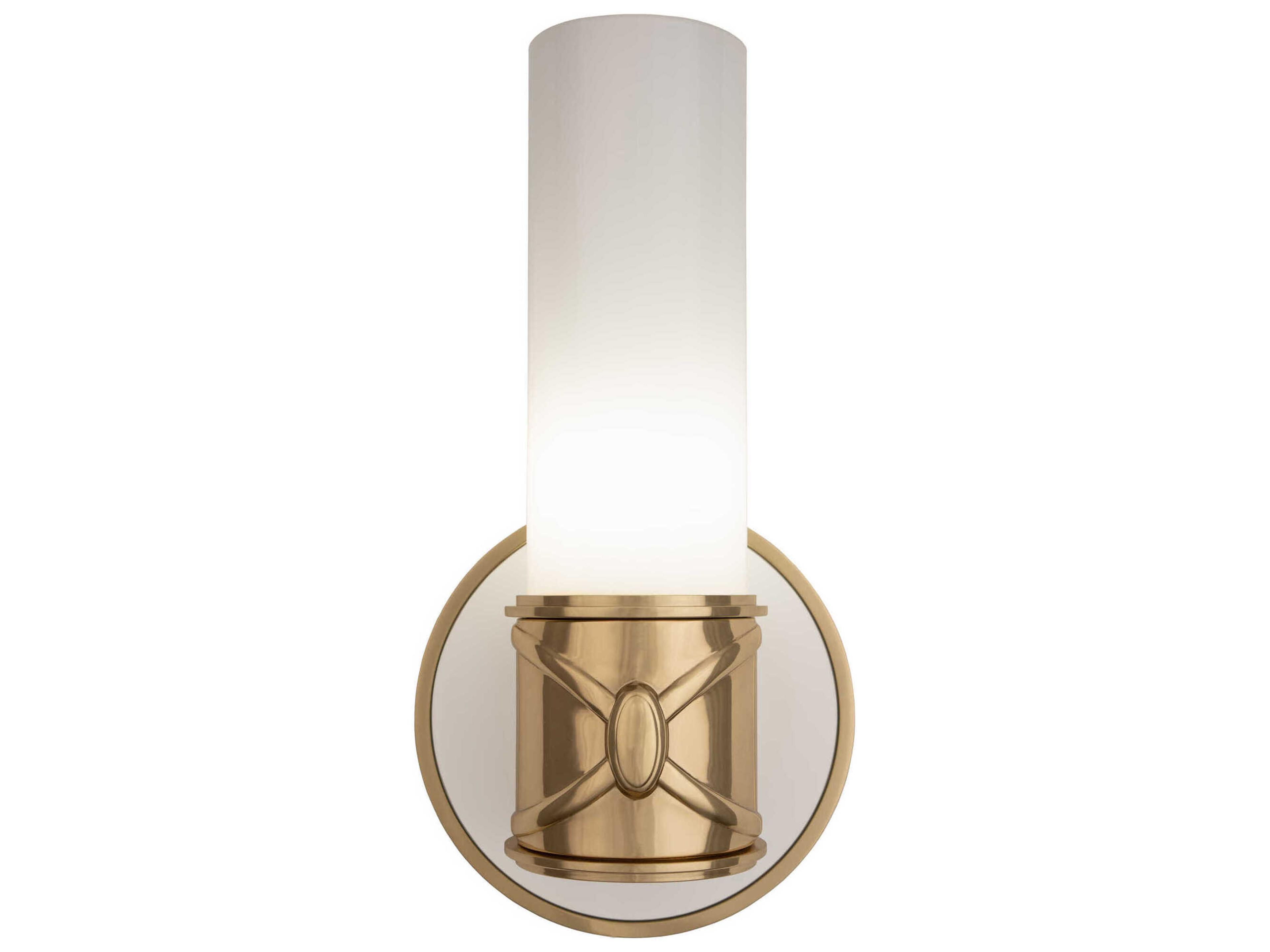 Chase 1-Light Antique Brass Wall Sconce
