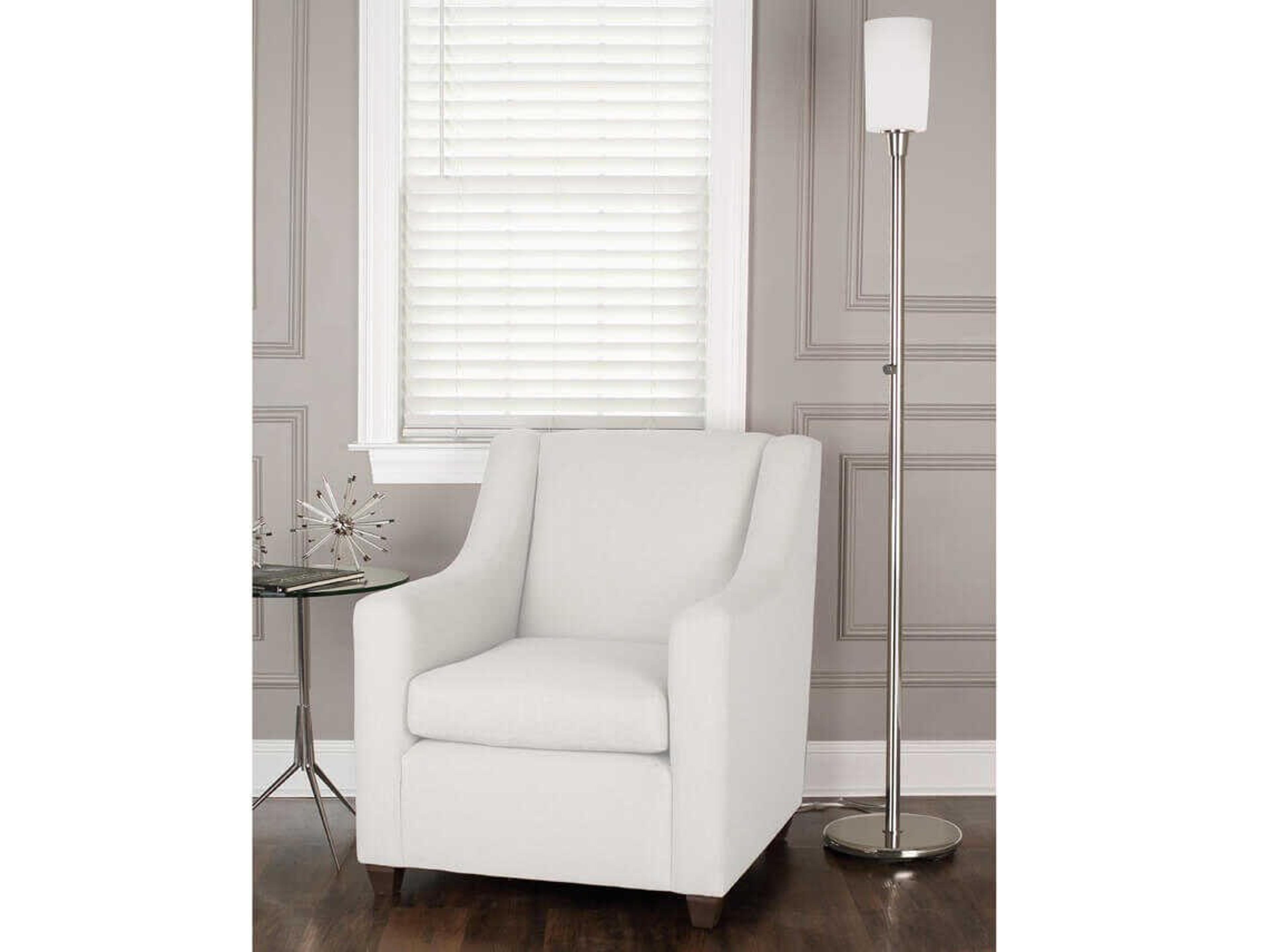 Robert Abbey Rico Espinet Nina Polished Nickel Floor Lamp