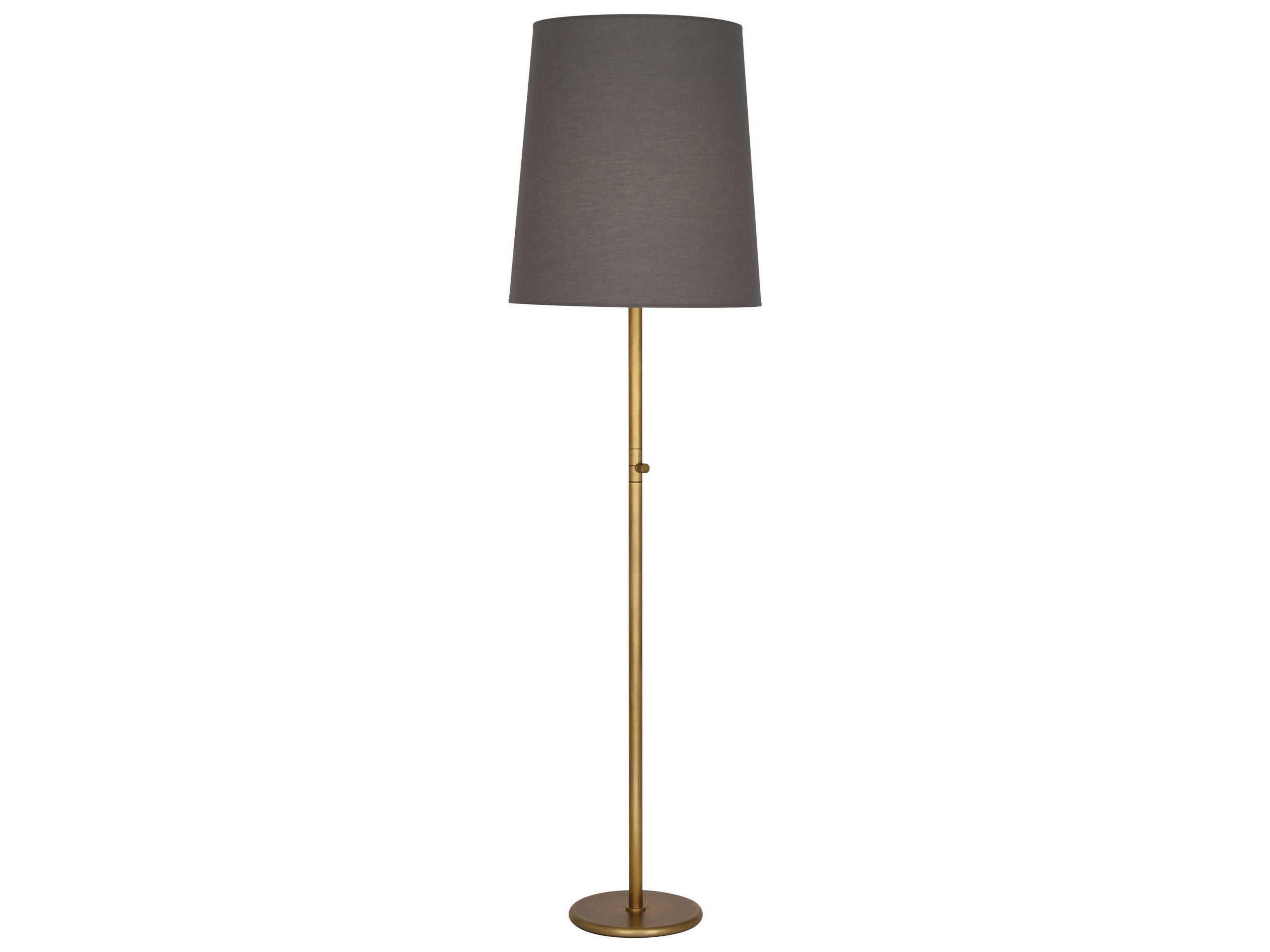 Rico Espinet Buster Floor Lamp Modern Aged Brass