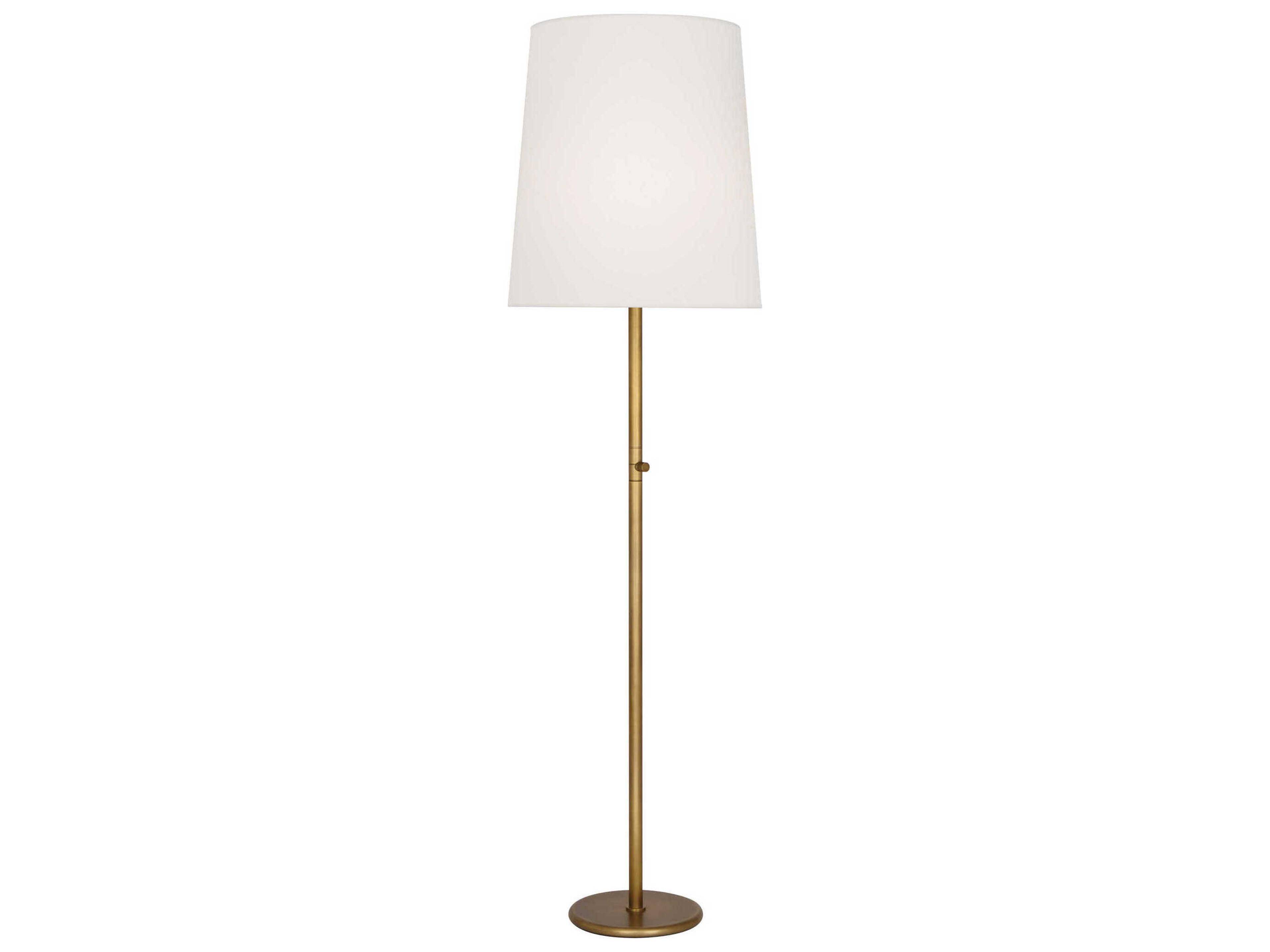 Rico Espinet Buster Floor Lamp Aged Brass