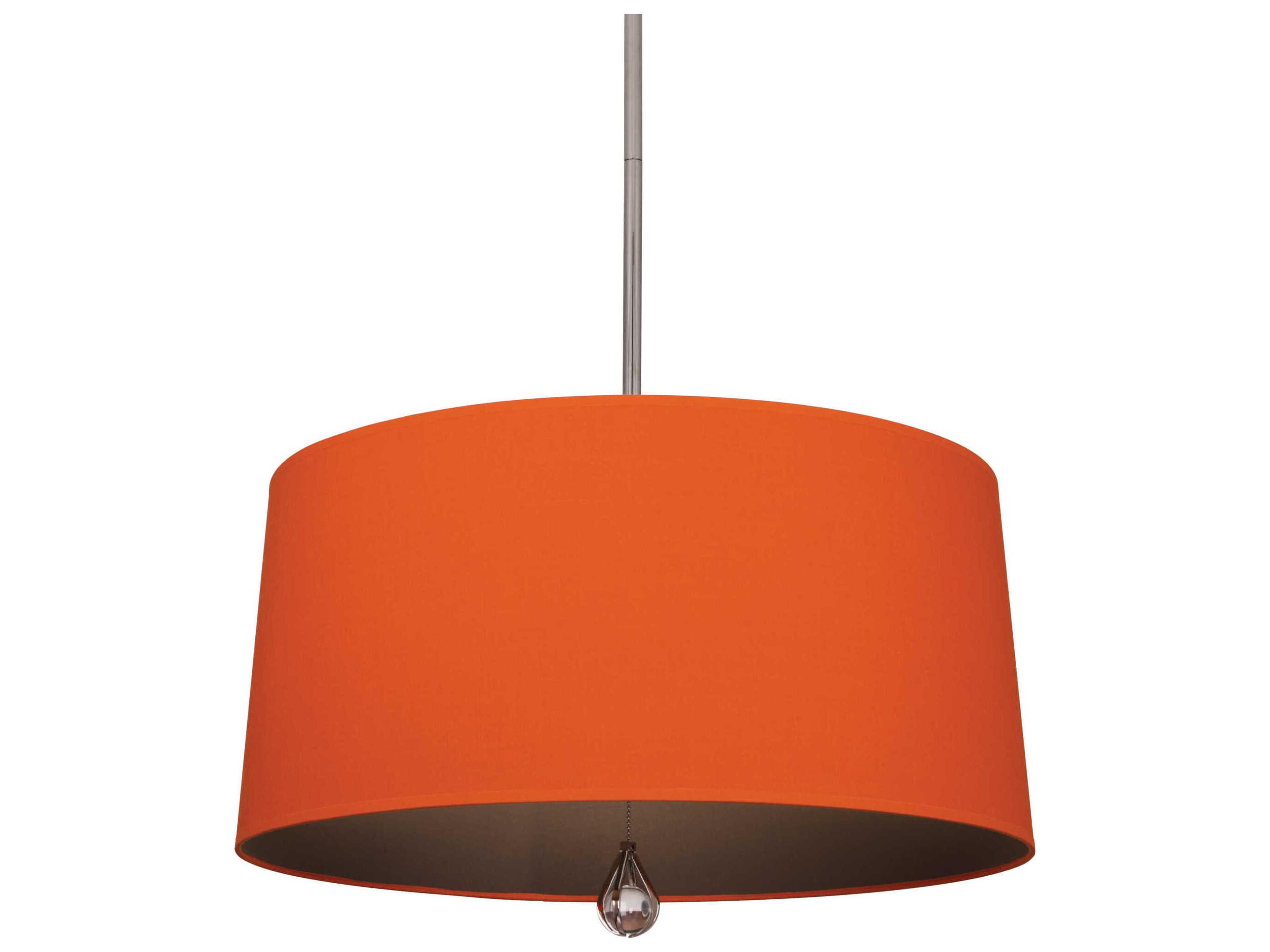 Robert Abbey Williamsburg Custis 3-Light William Of Orange Revolutionary Storm Drum Pendant