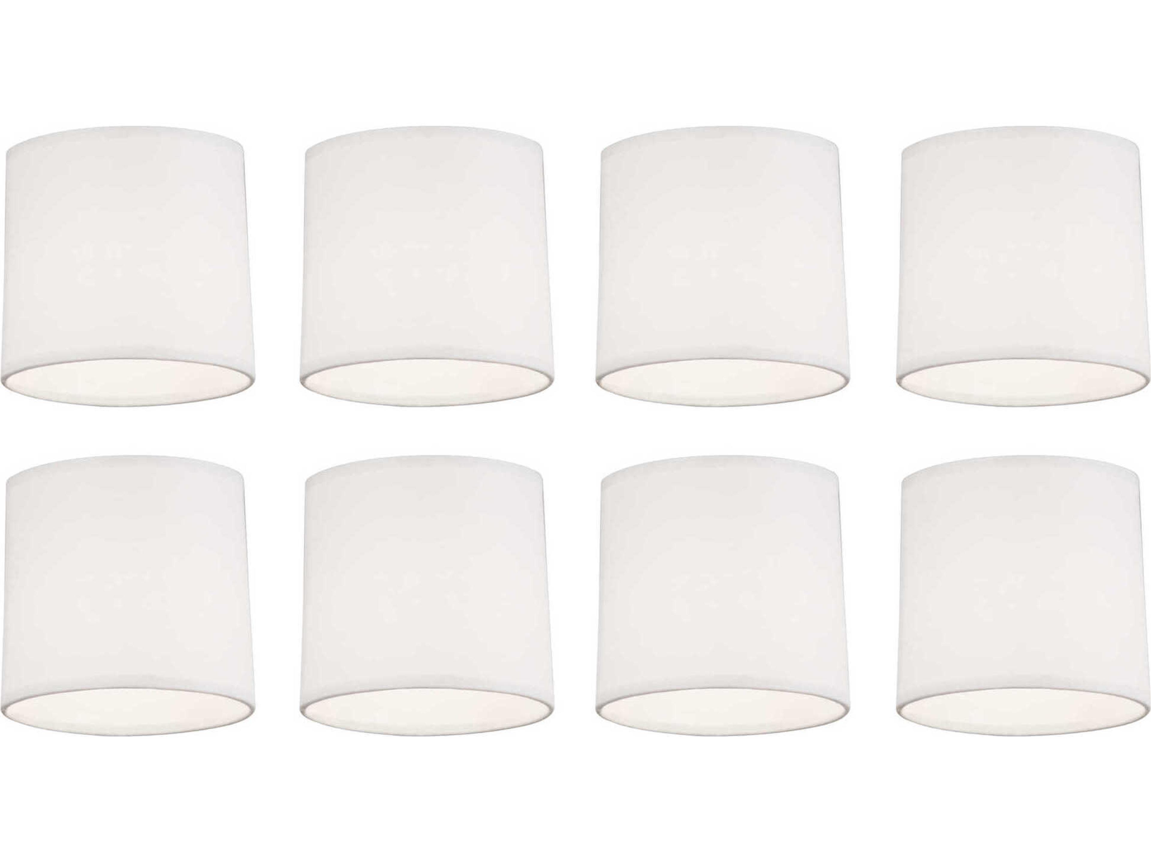Delany Oyster Linen Shade Set of 6