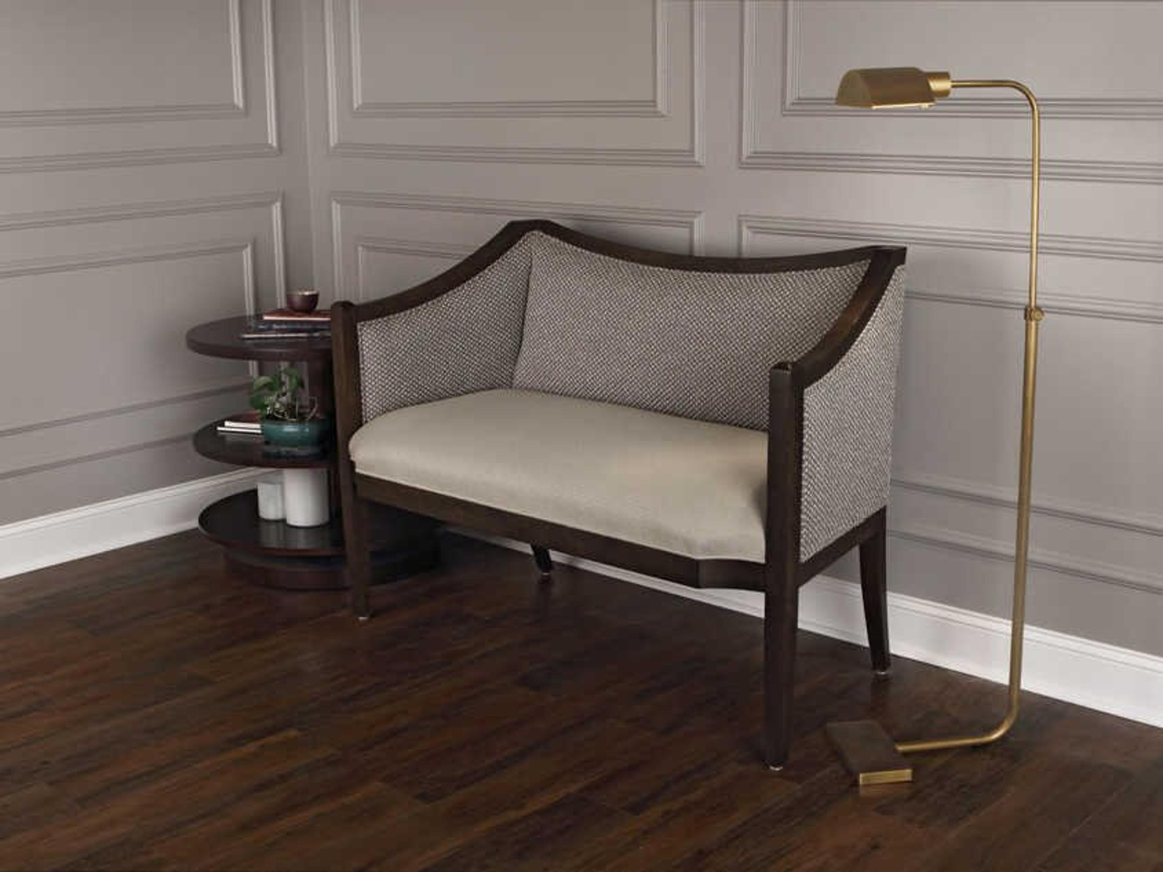 Robert Abbey Koleman Aged Brass Floor Lamp