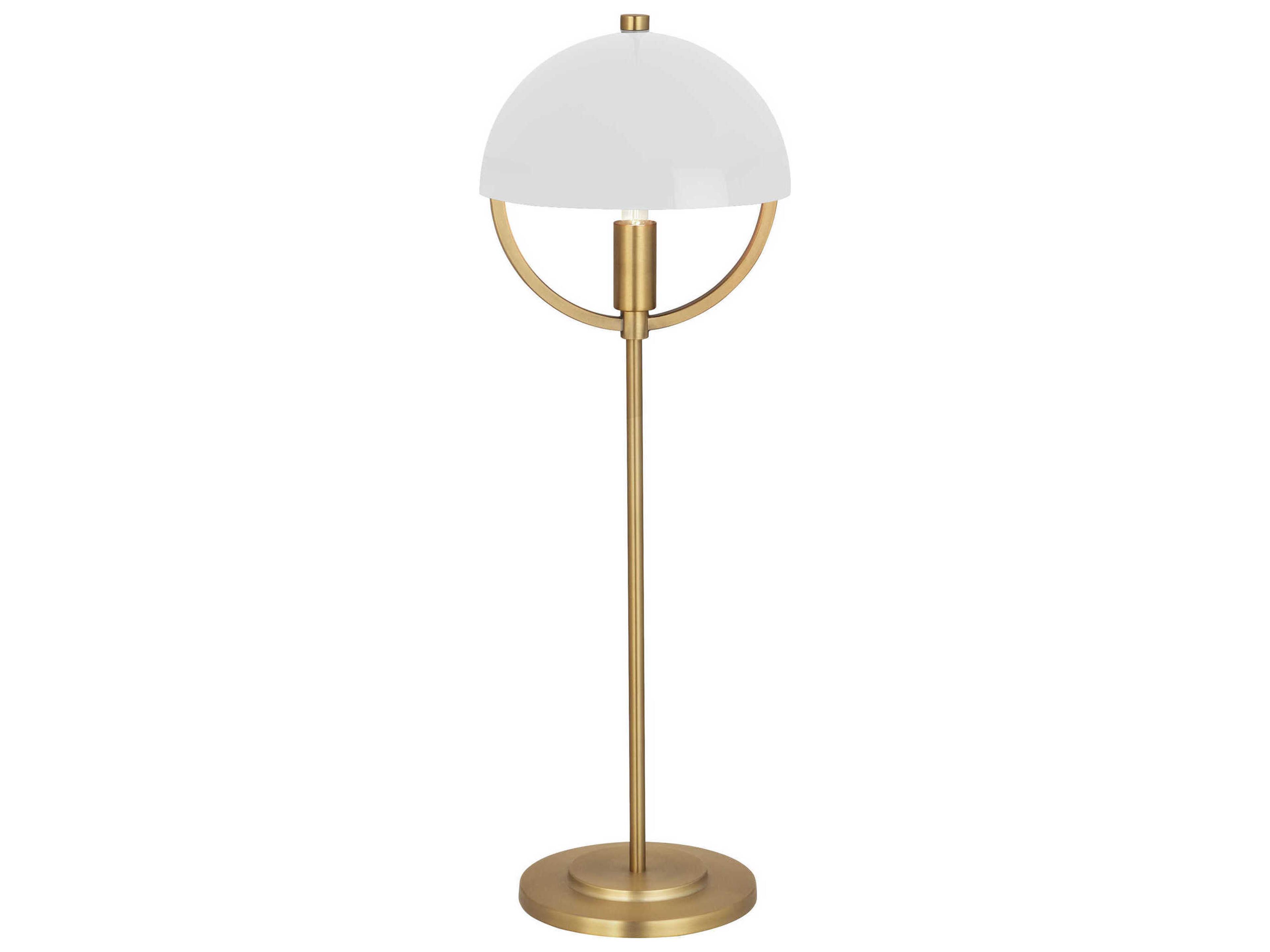 Mavisten Edition Copernica Lacquered Burnished Brass Buffet Lamp