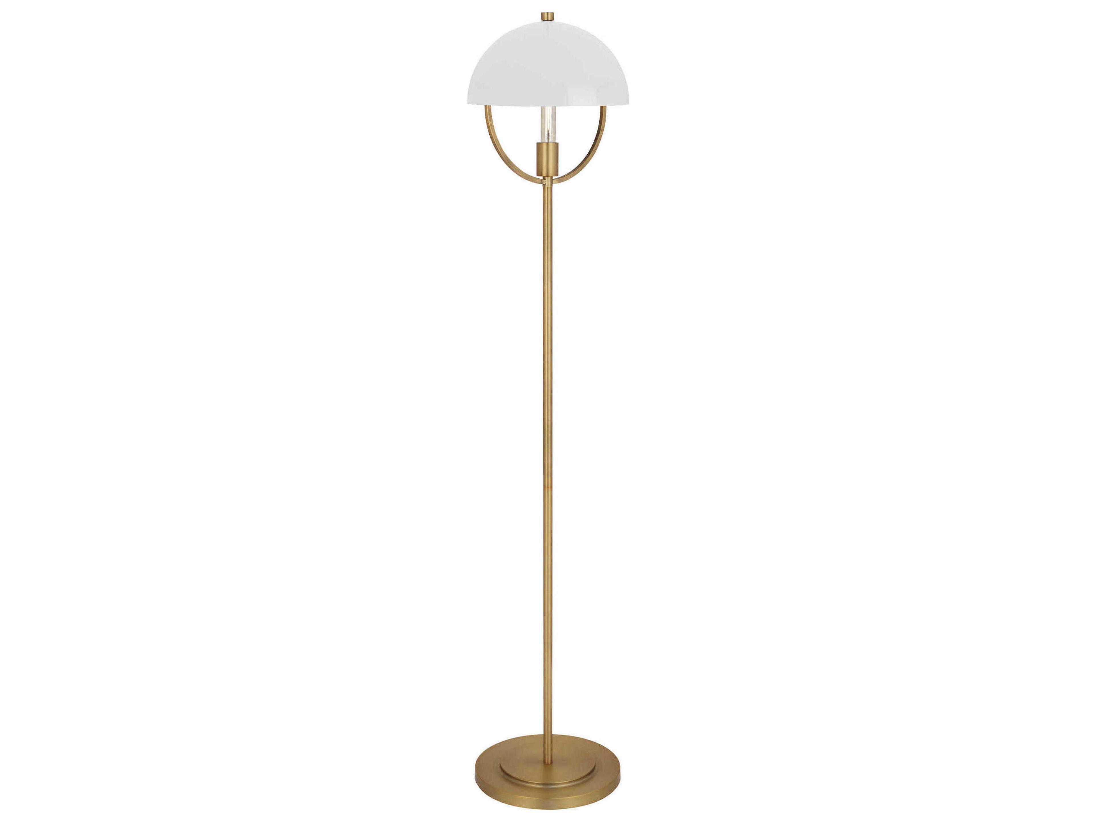 Mavisten Edition Copernica Lacquered Burnished Brass Floor Lamp