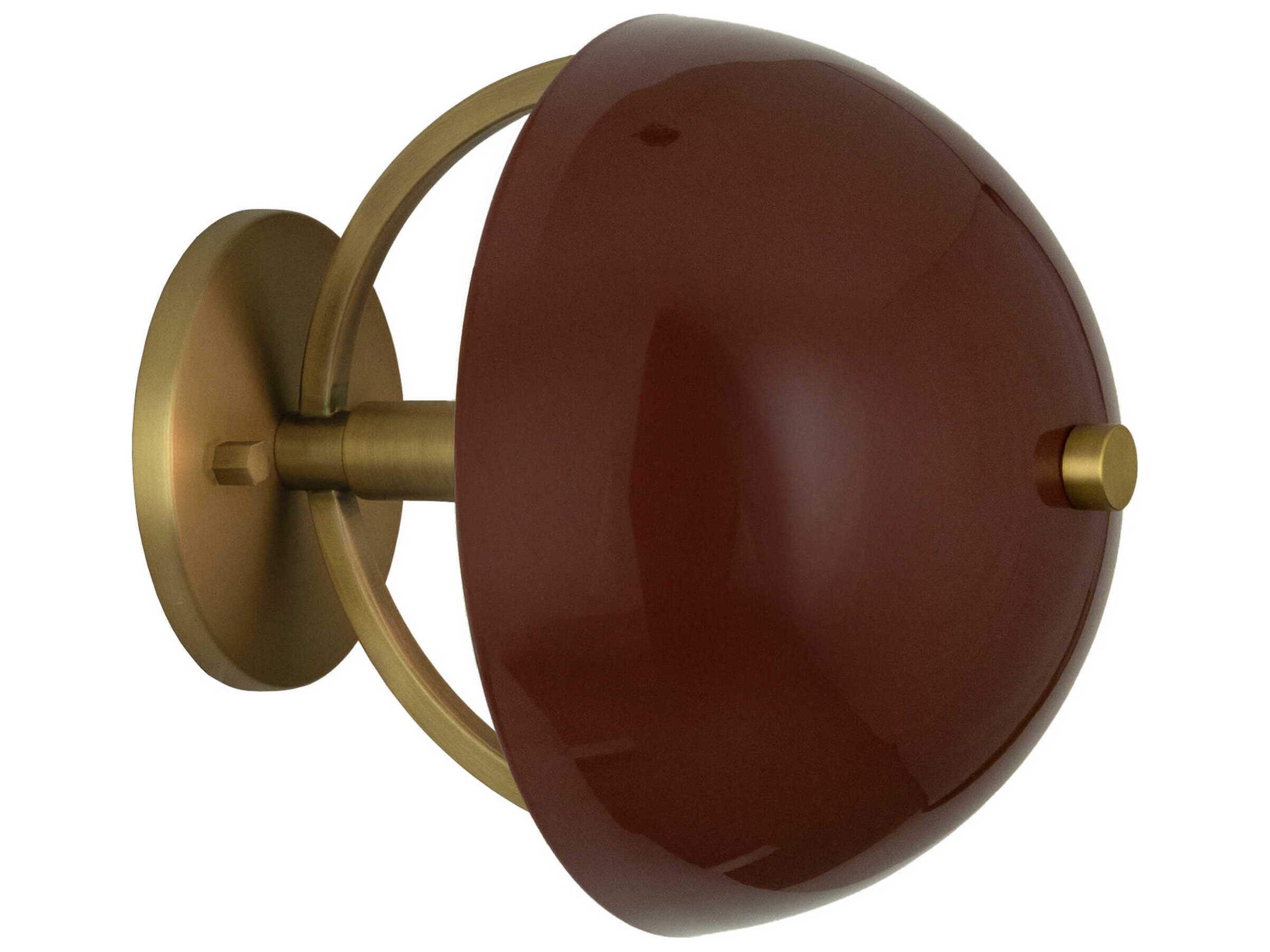 Mavisten Edition Copernica 1-Light Lacquered Burnished Brass Wall Sconce