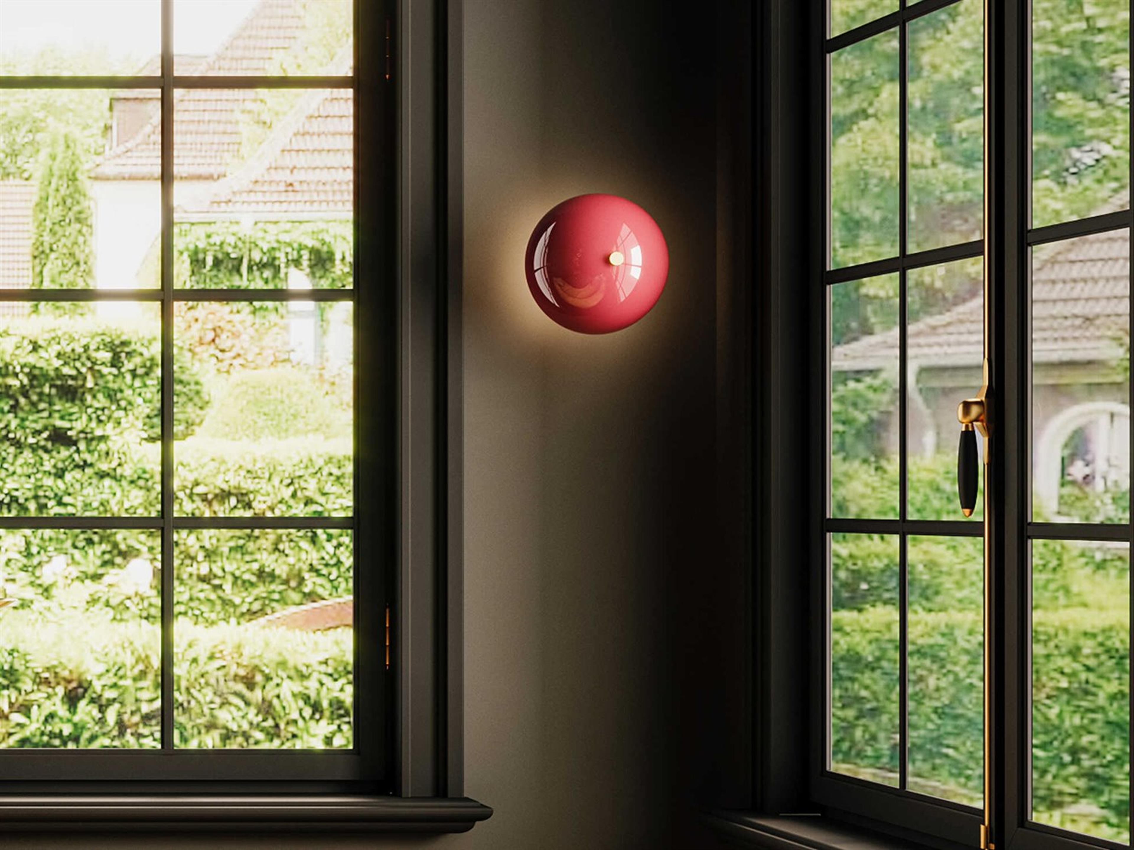 Robert Abbey Mavisten Edition Copernica 1-Light Lacquered Burnished Brass Wall Sconce