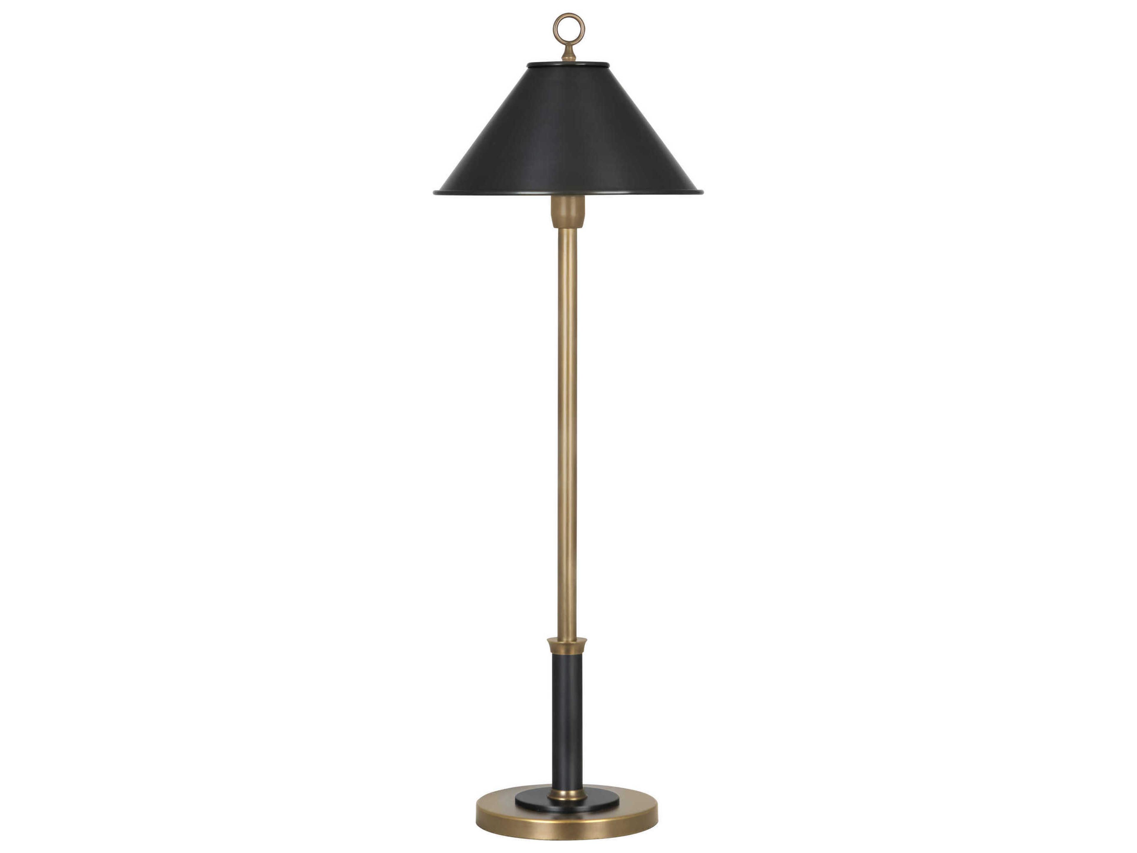 Aaron Table Lamp in Warm Brass and Bronze