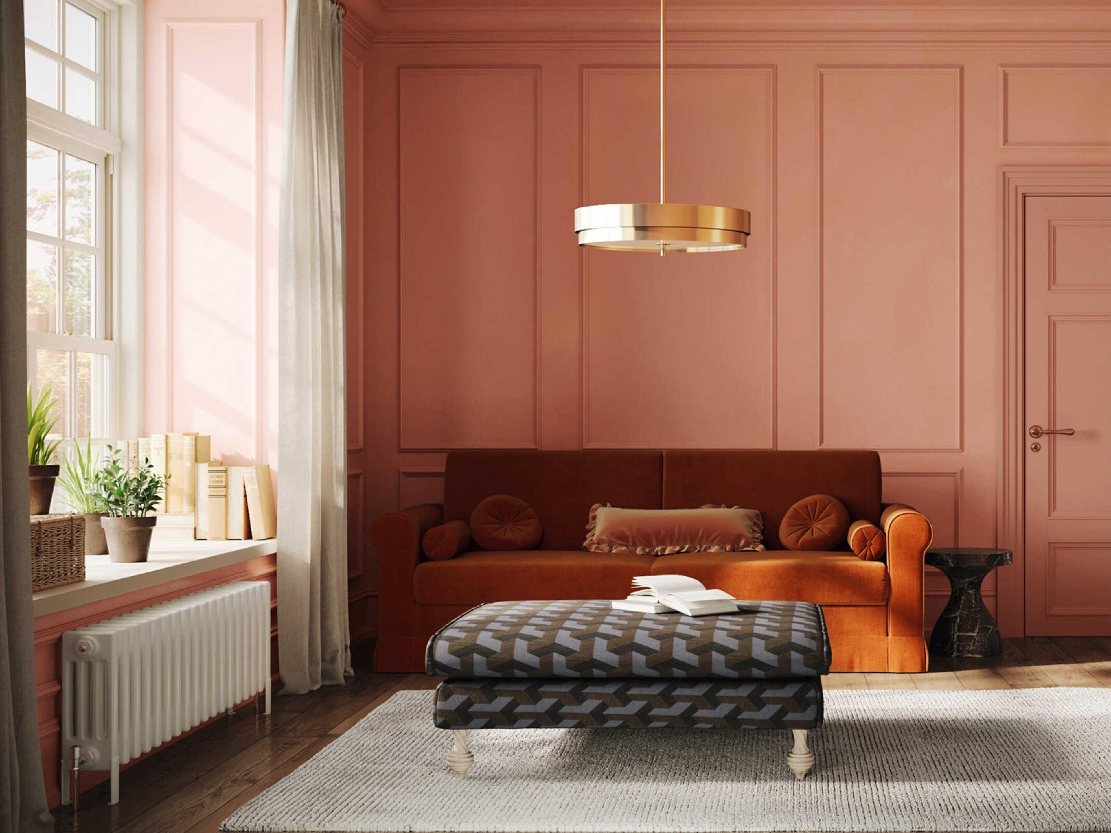 Robert Abbey Elliott 3-Light Modern Brass Round Pendant