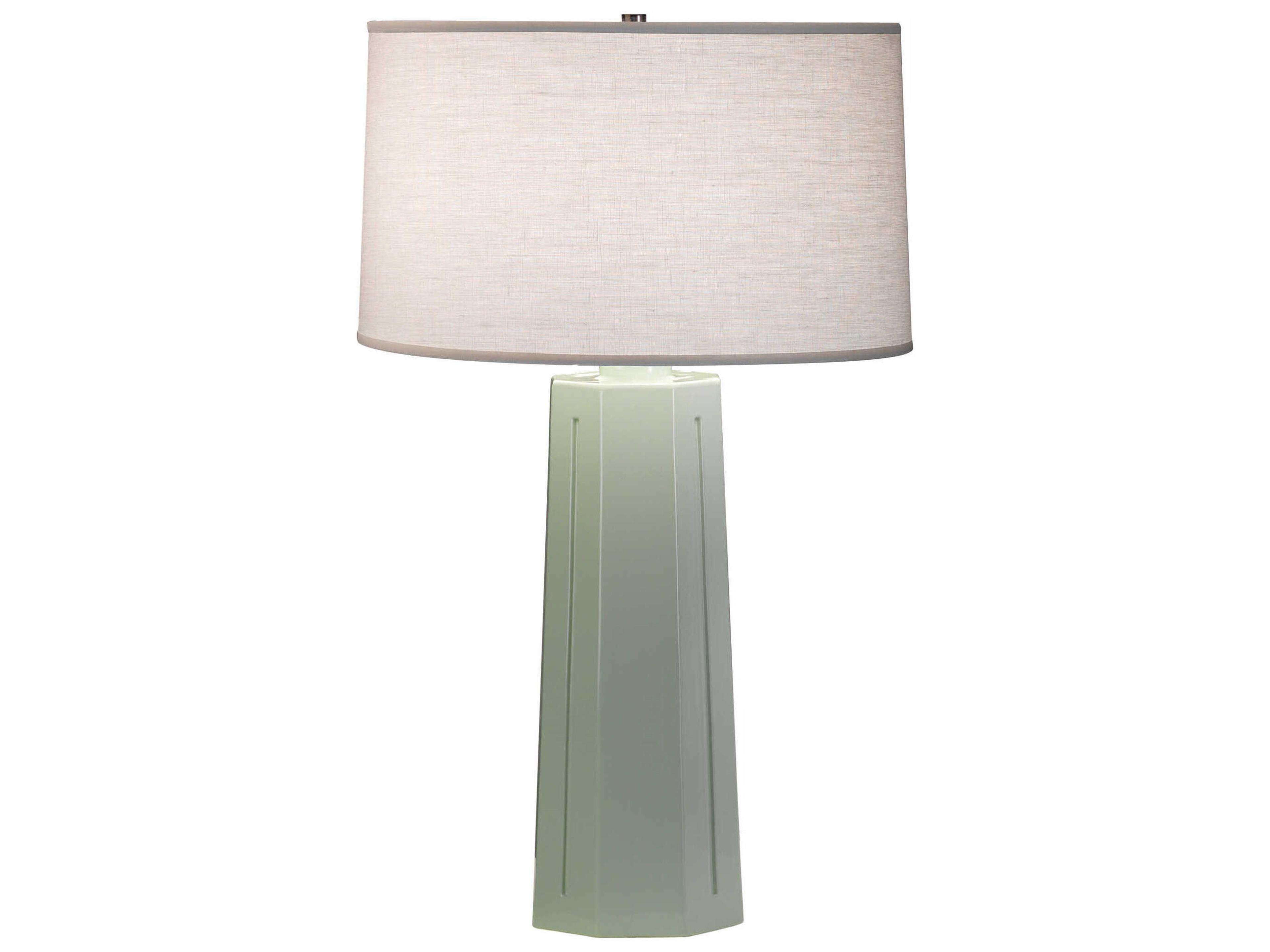 Mason Table Lamp Celadon Glazed Ceramic
