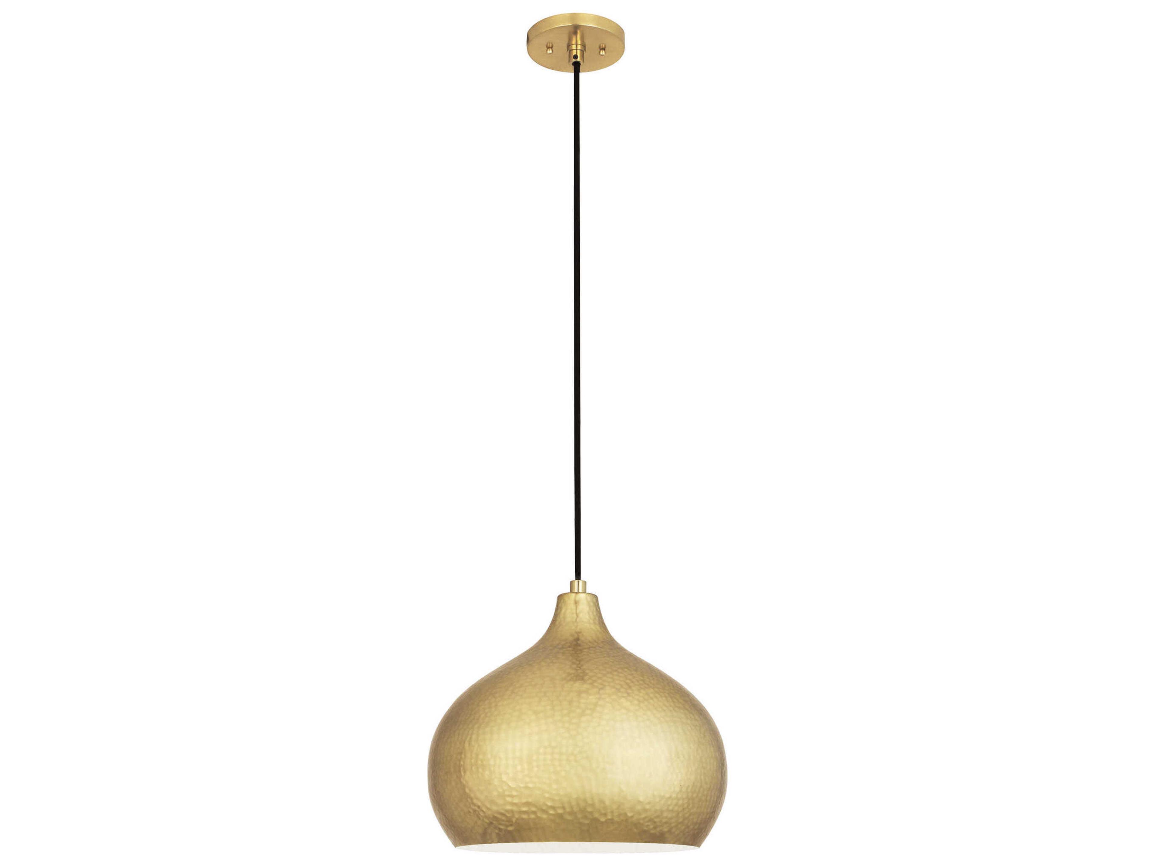 Dal 1-Light Modern Brass Pendant