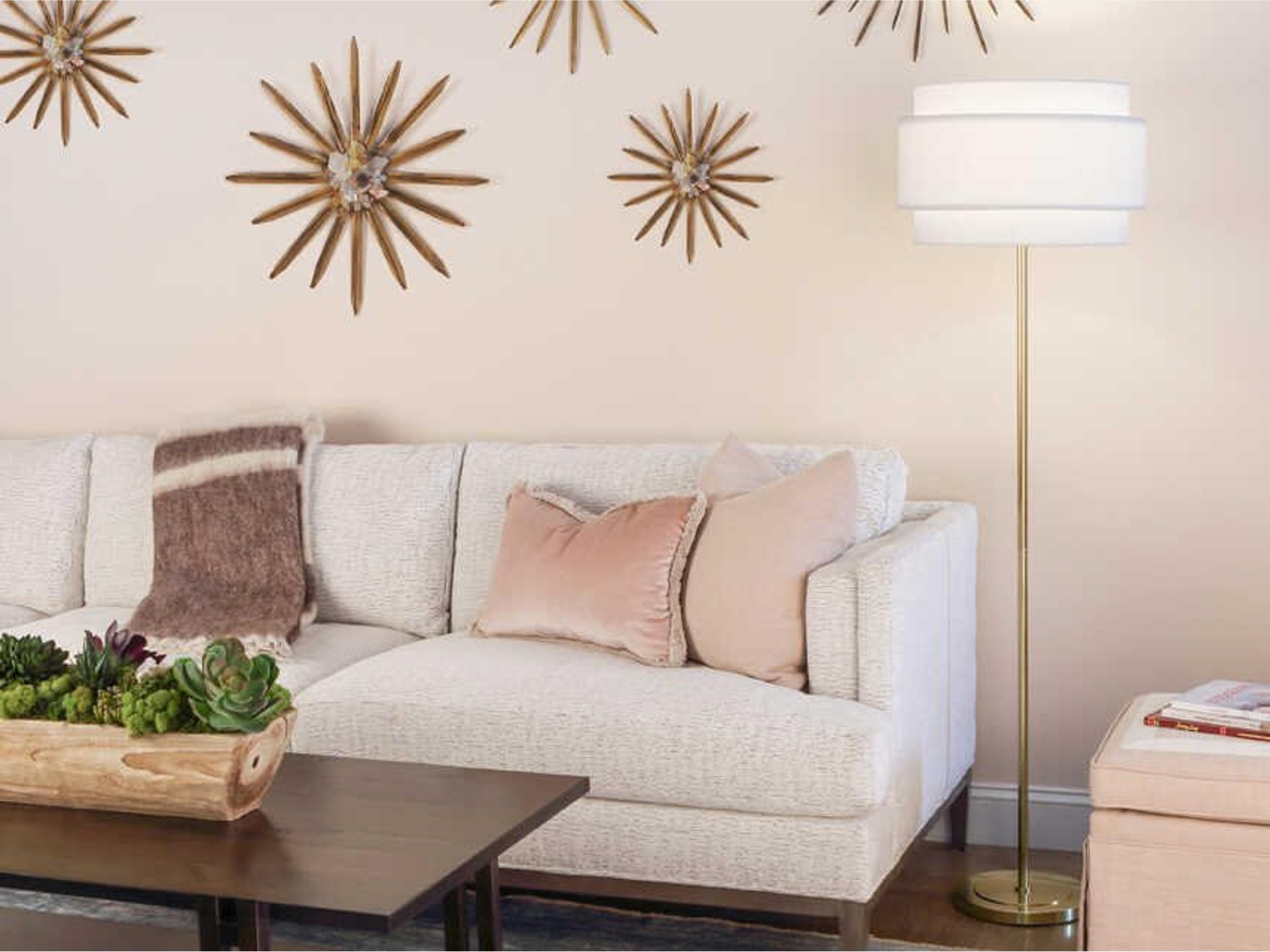 Robert Abbey Decker White Floor Lamp