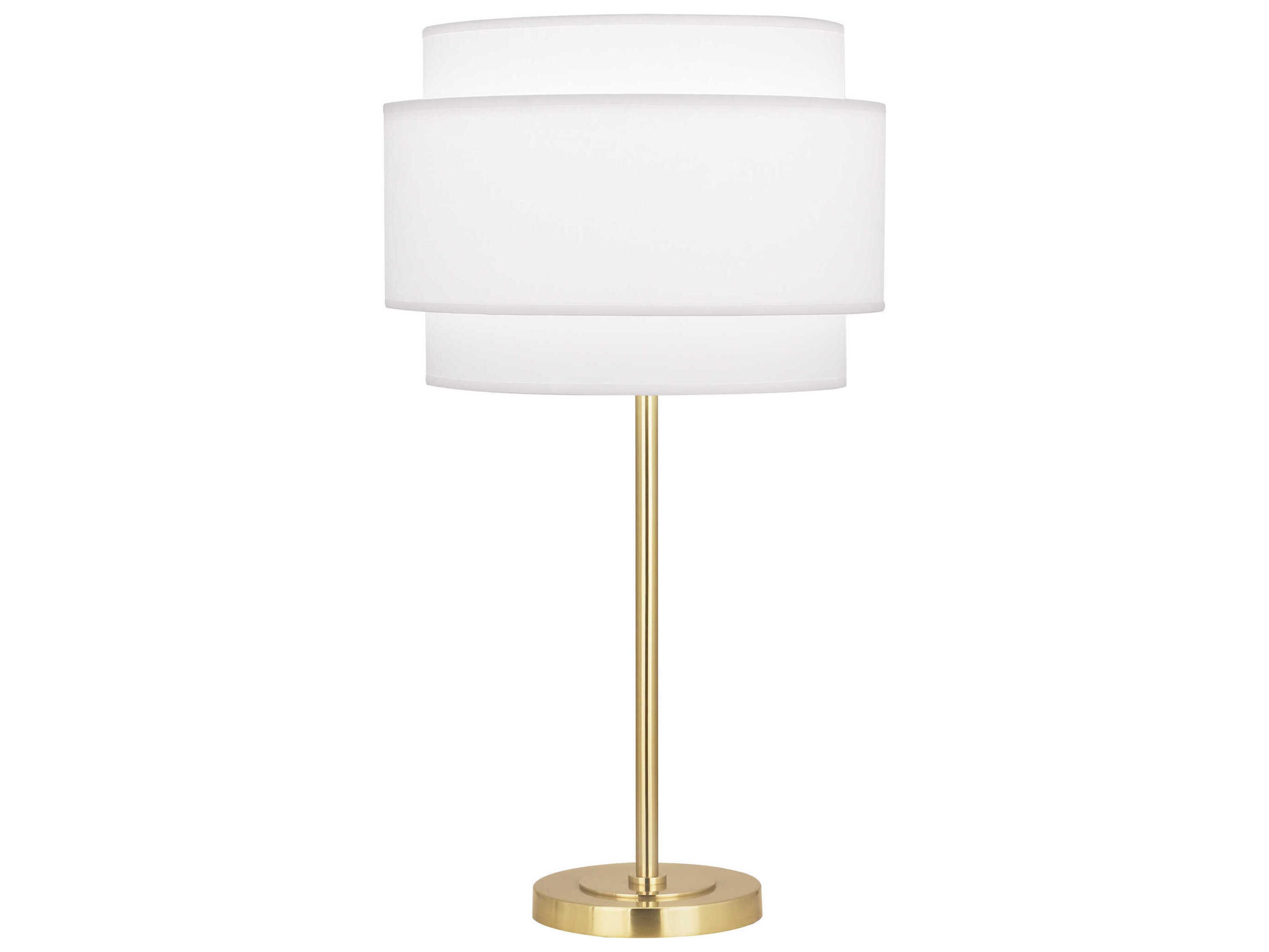 Decker White Buffet Lamp