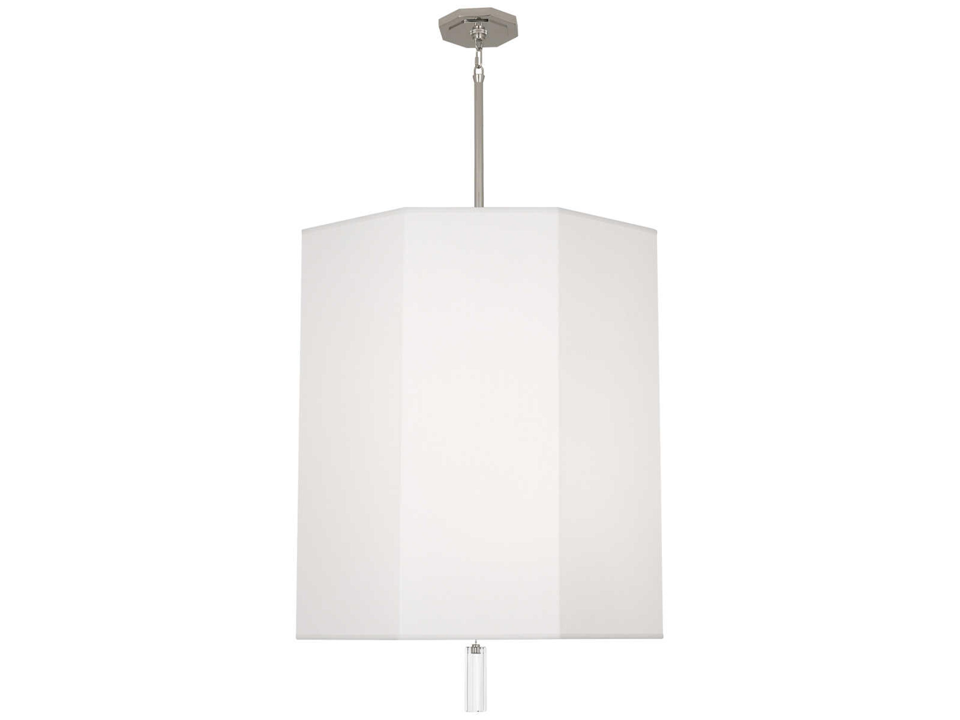 Robert Abbey Kate 6-Light Ascot White Pendant
