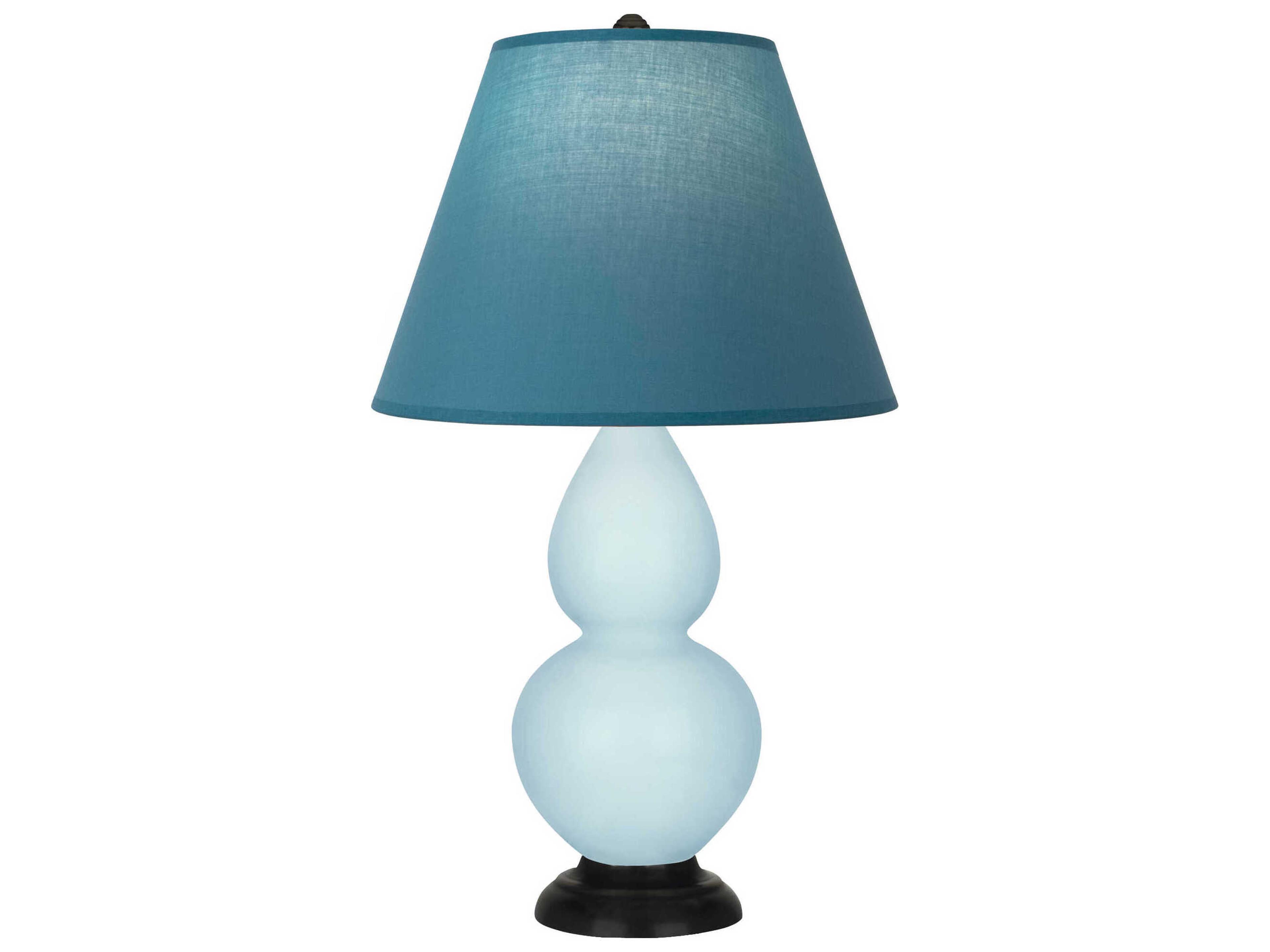 Small Double Gourd Table Lamp Glazed Ceramic