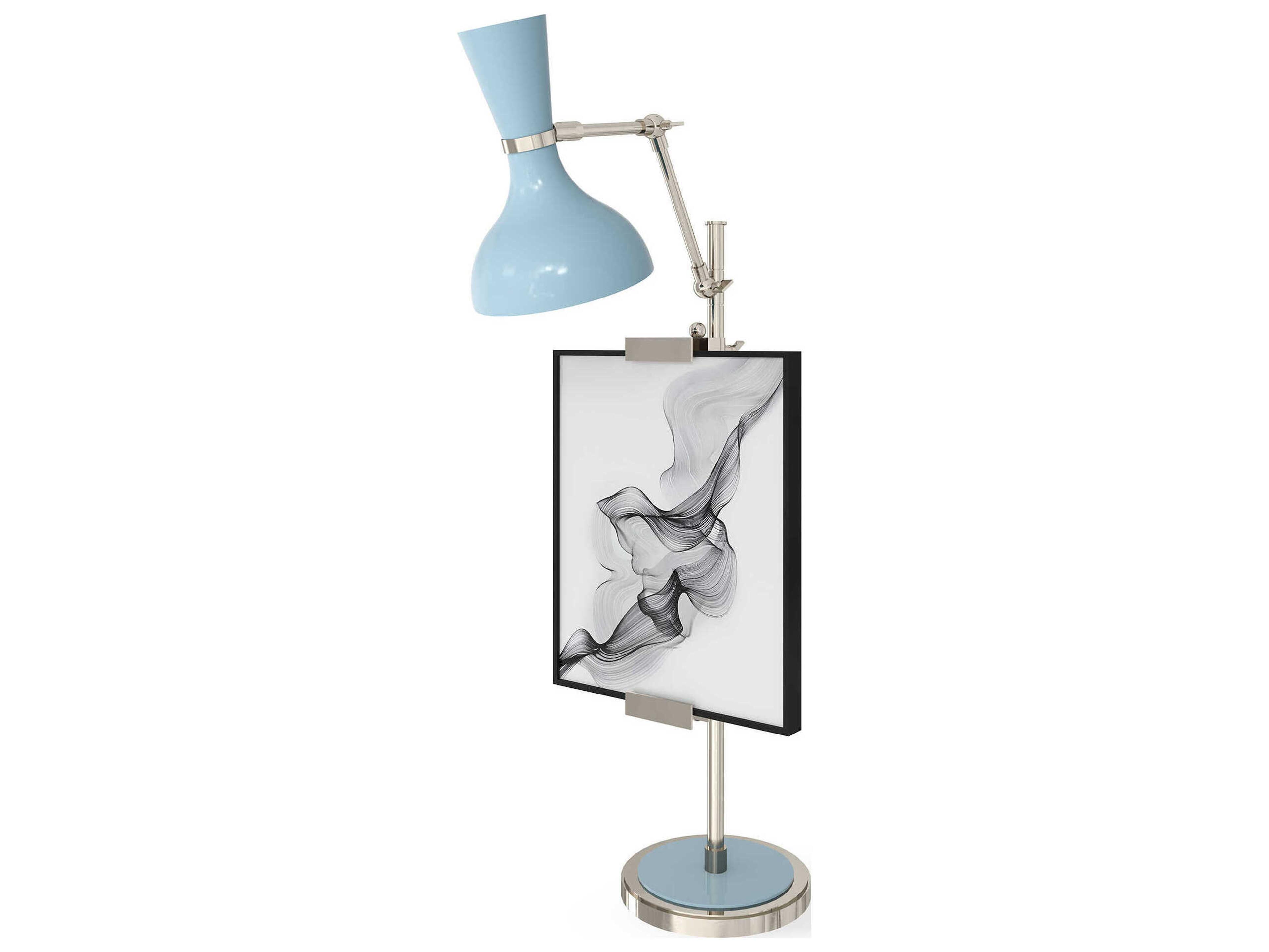 Robert Abbey Clare Baby Blue Buffet Lamp