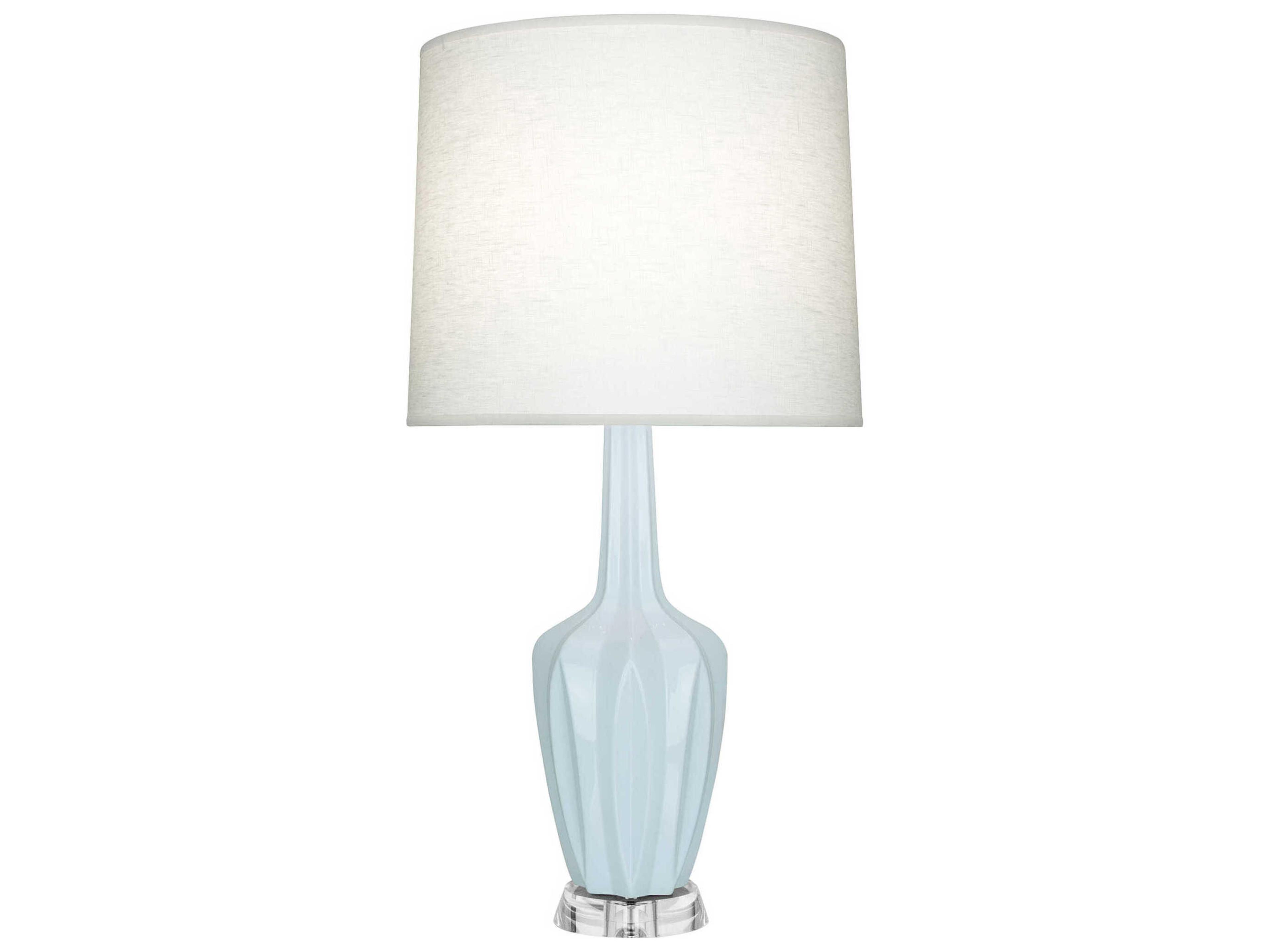 Emma Baby Blue Glazed Buffet Lamp