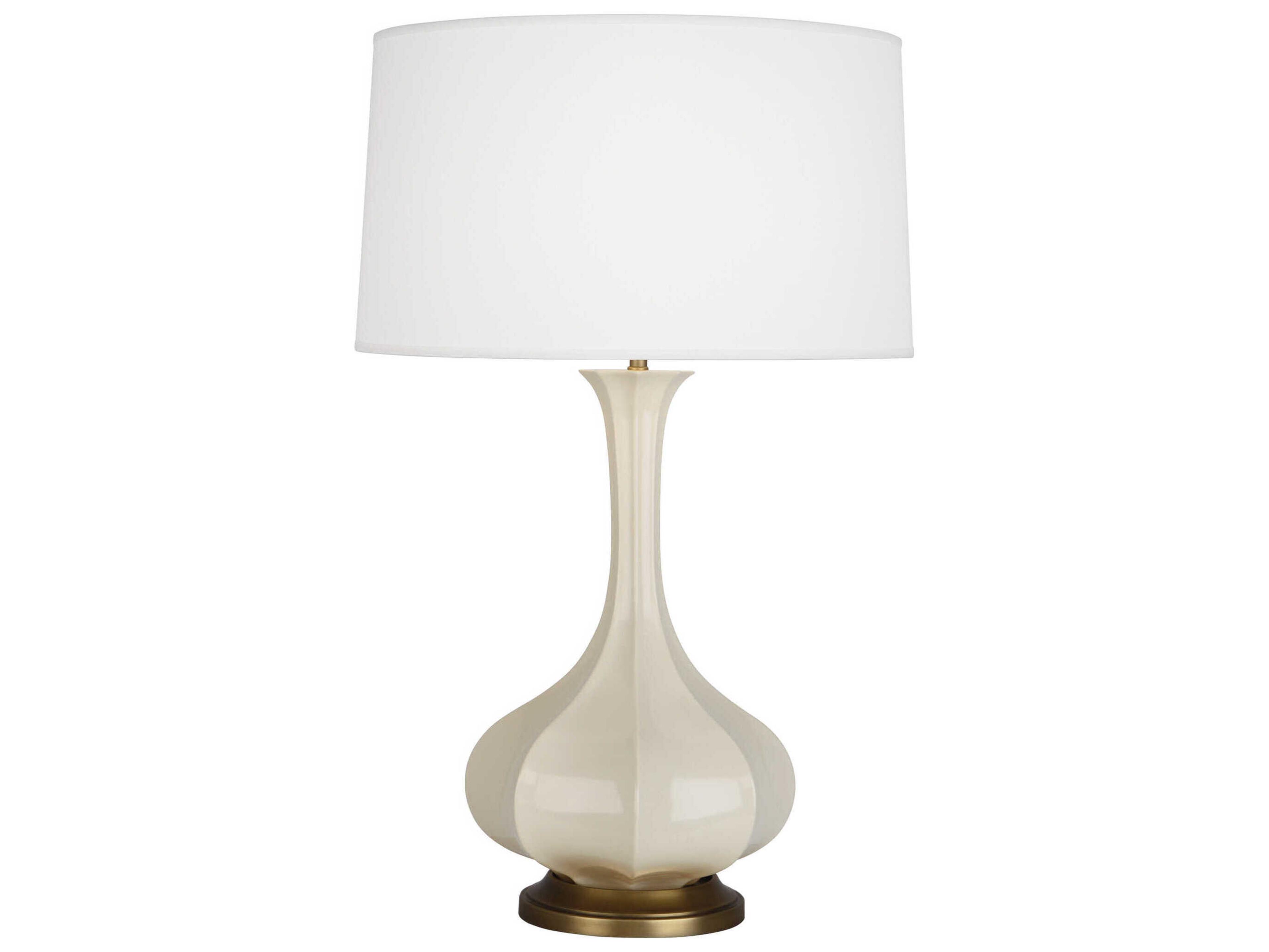 Pike Bone Glazed Off White Buffet Lamp