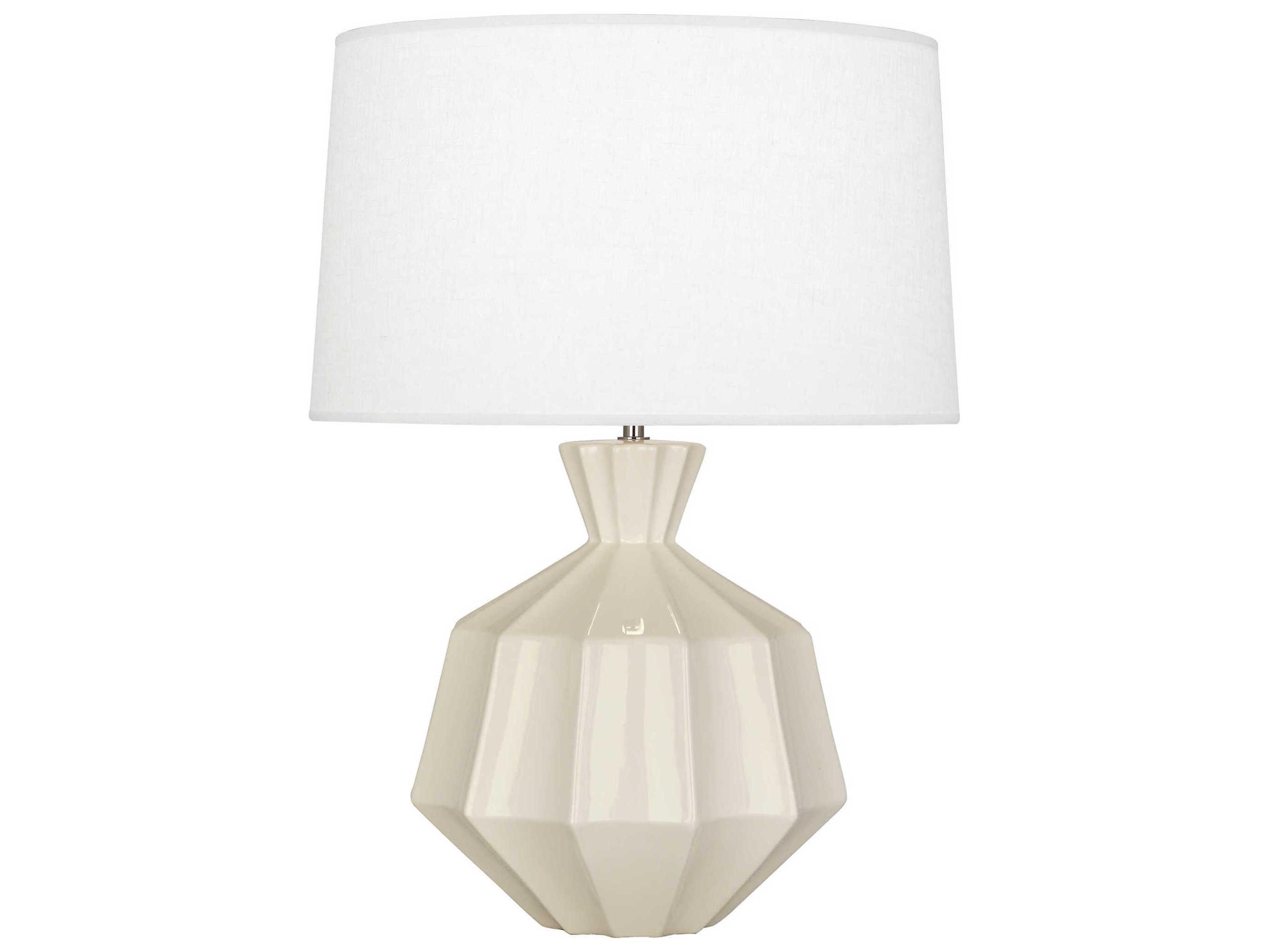 Orion Bone Glazed Off White Buffet Lamp