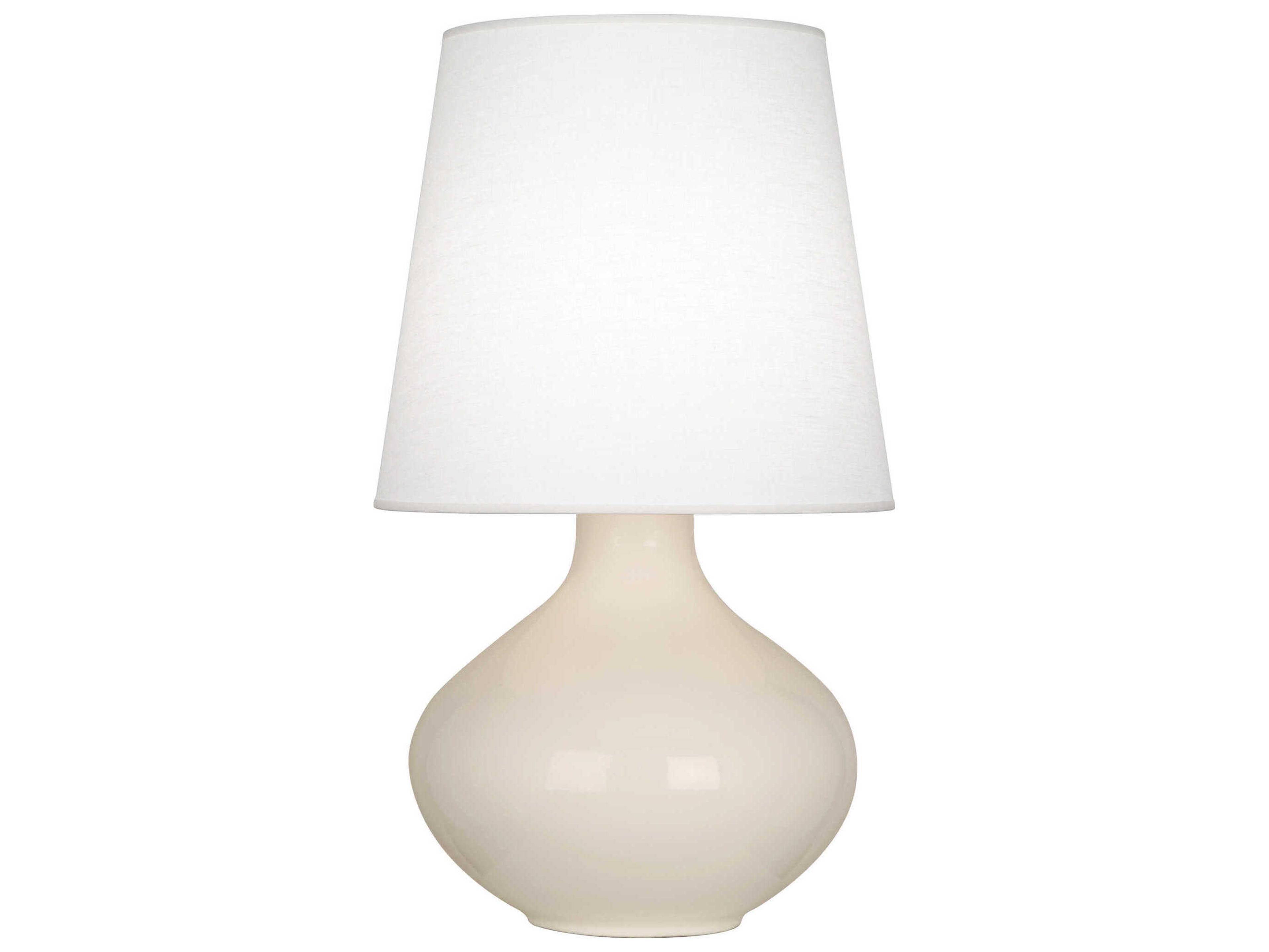 Robert Abbey June Off White Buffet Lamp