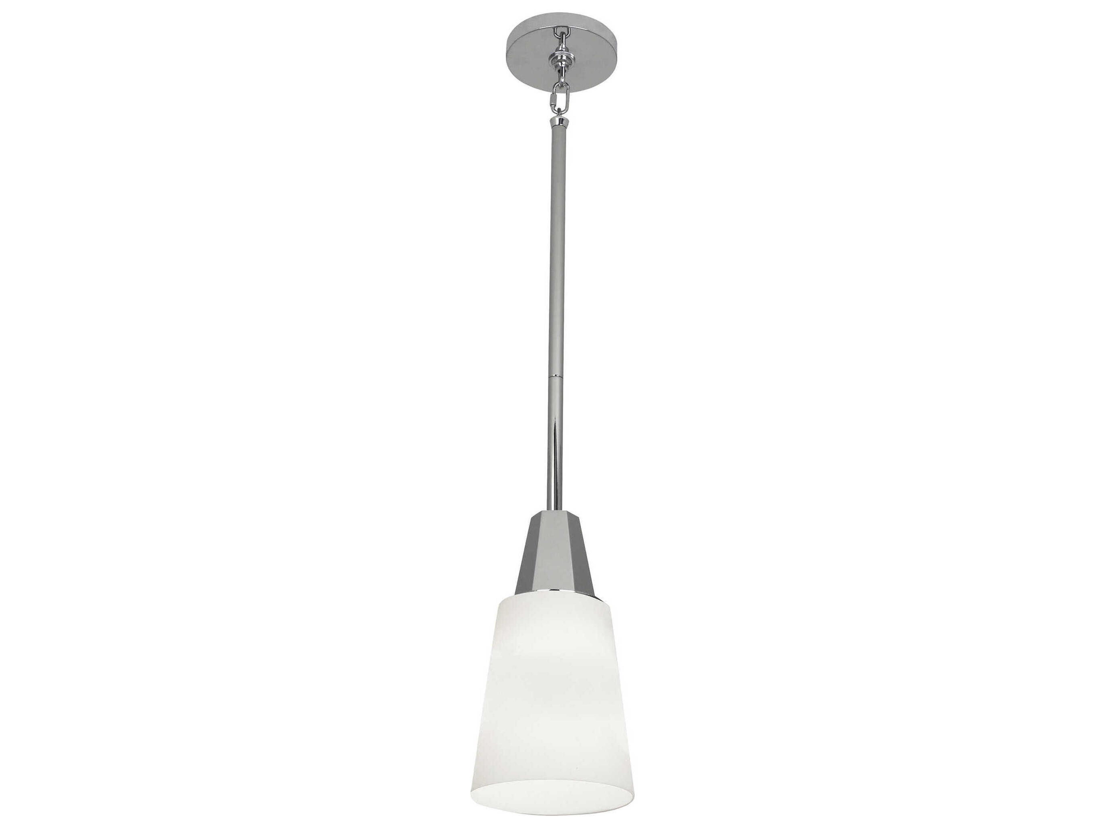 Wheatley 1-Light Polished Chrome Bell Mini Pendant
