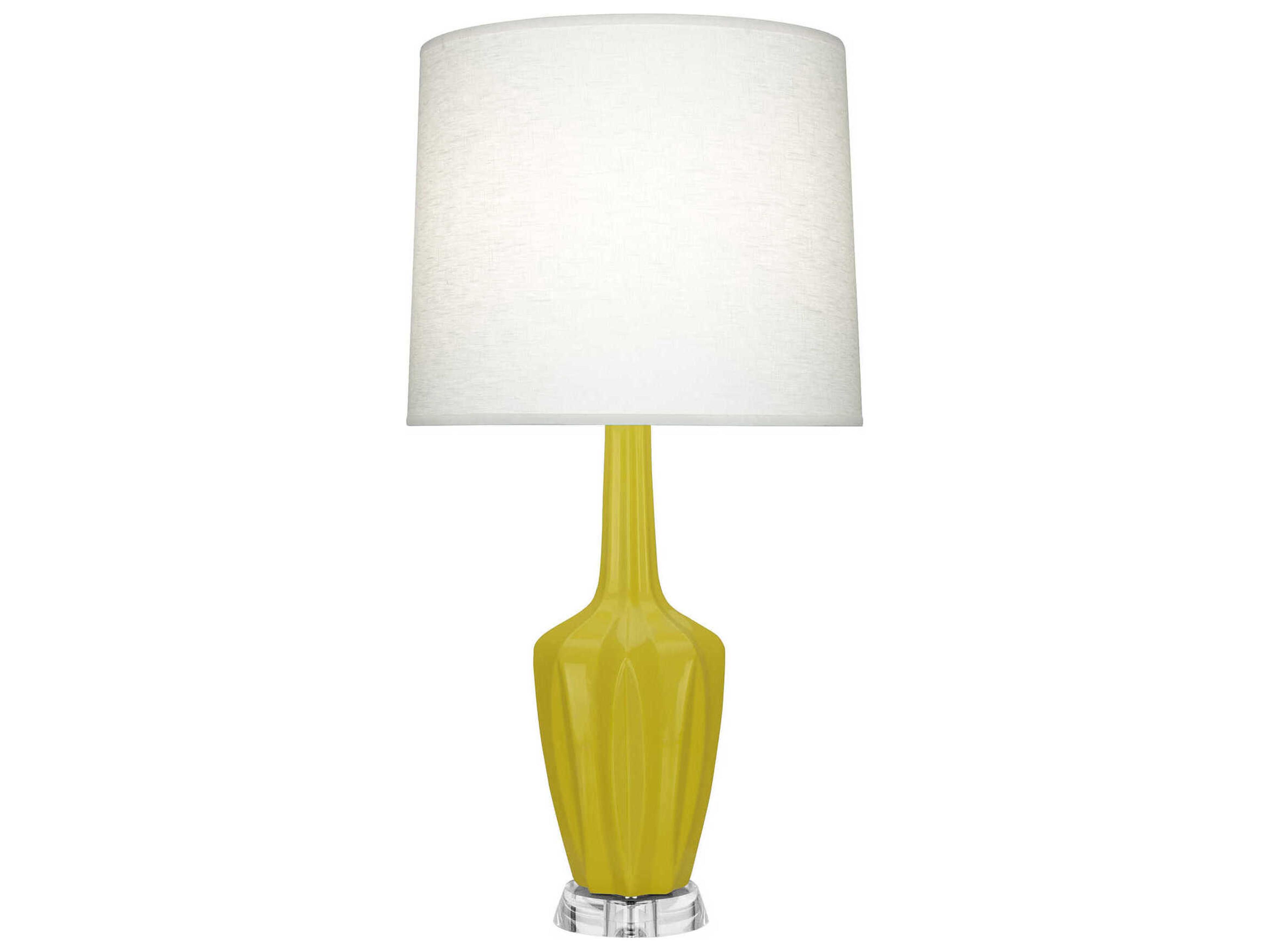 Emma Citron Glazed Yellow Buffet Lamp