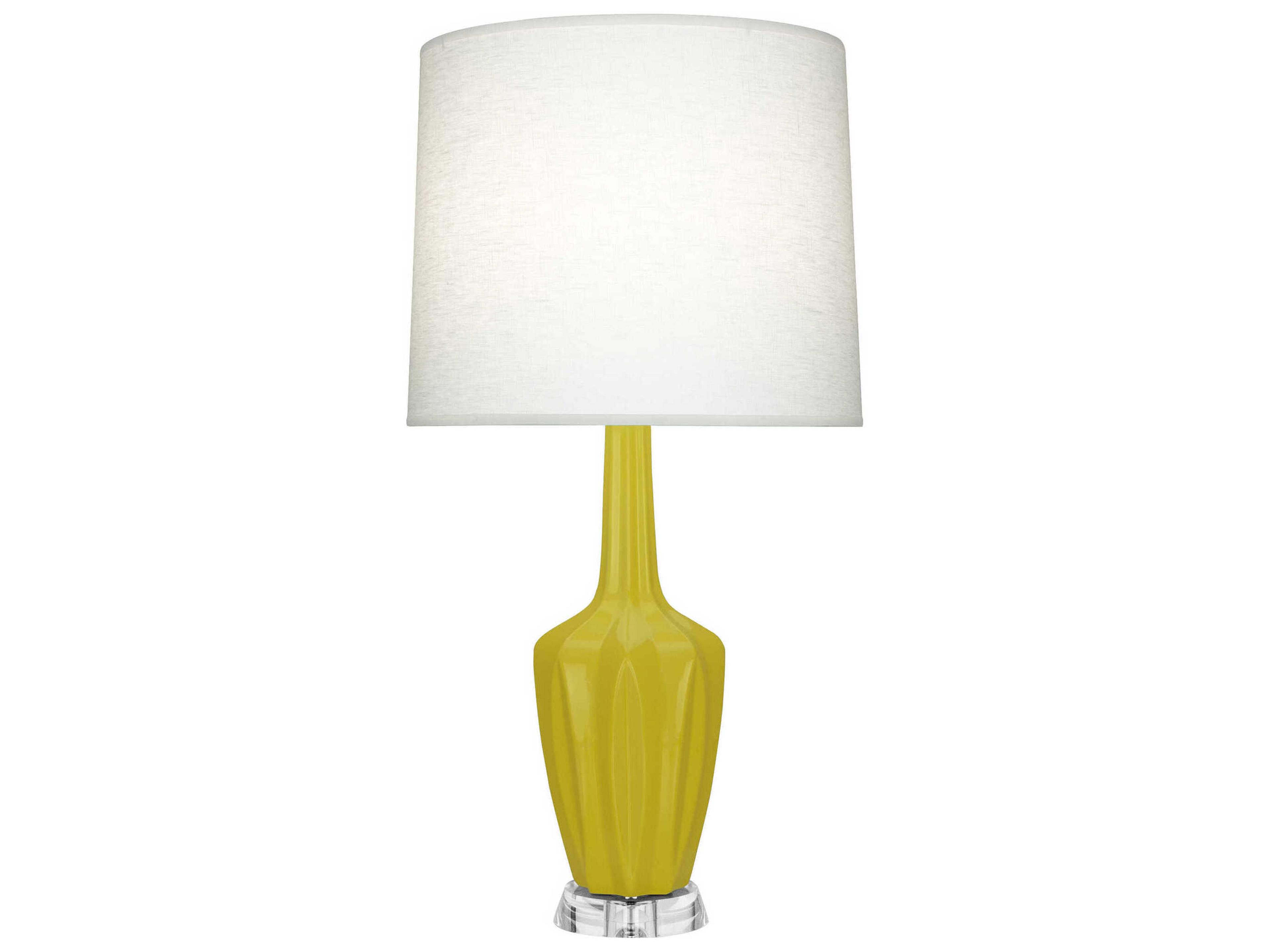 Emma Citron Glazed Yellow Buffet Lamp