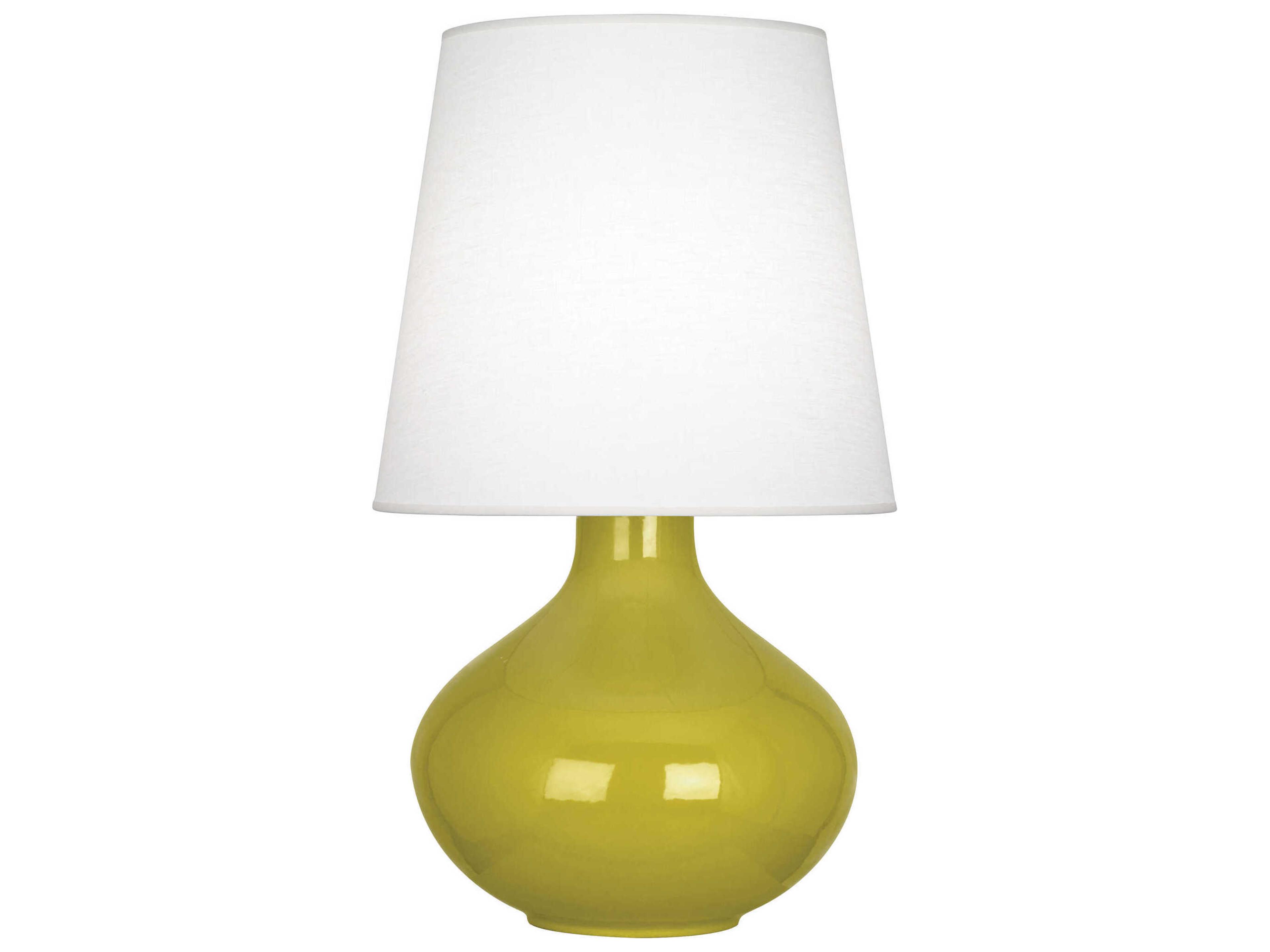 Robert Abbey June Yellow Buffet Lamp
