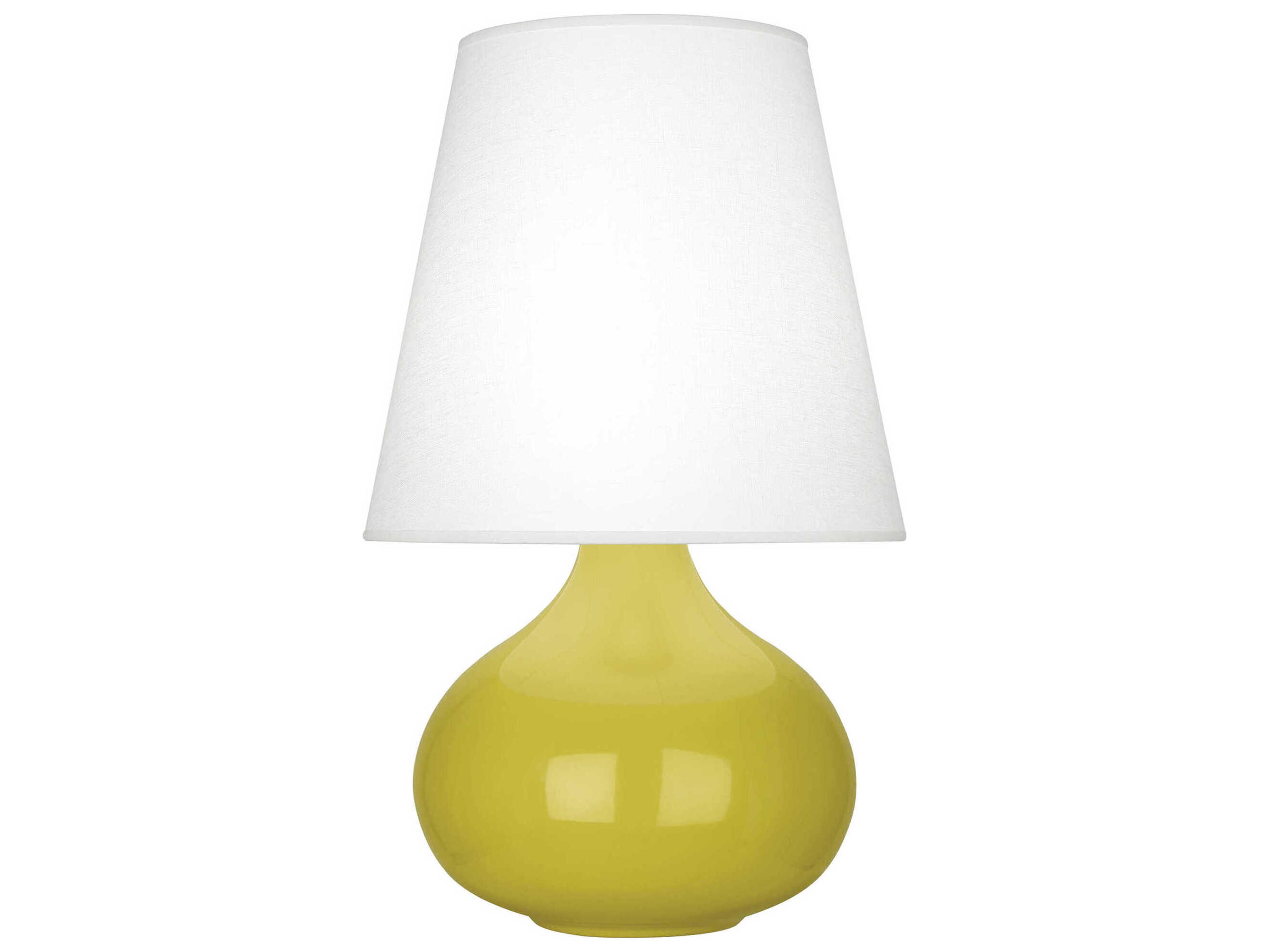 Robert Abbey June Yellow Table Lamp