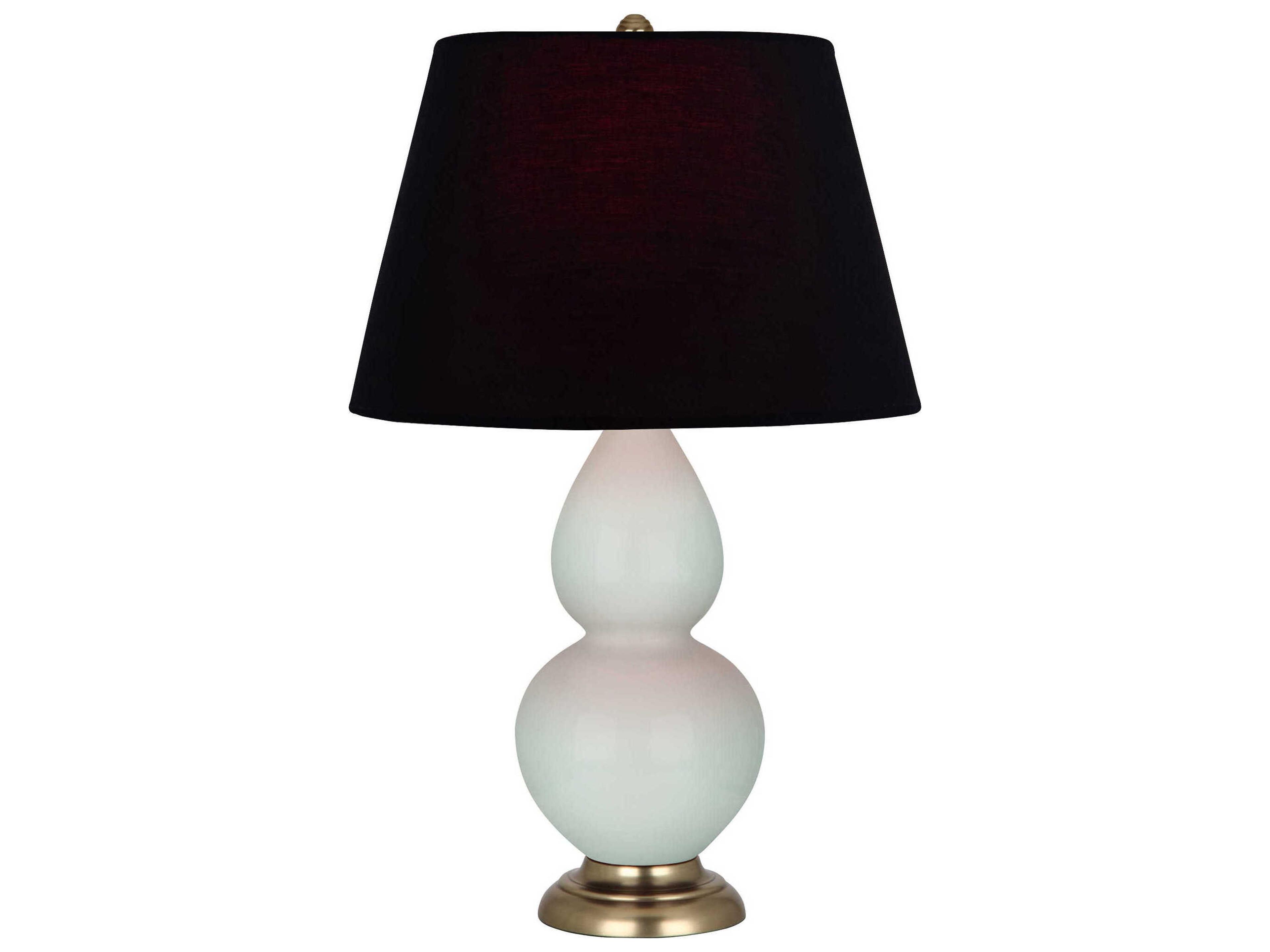 Robert Abbey Double Gourd Celadon Glazed Green Buffet Lamp