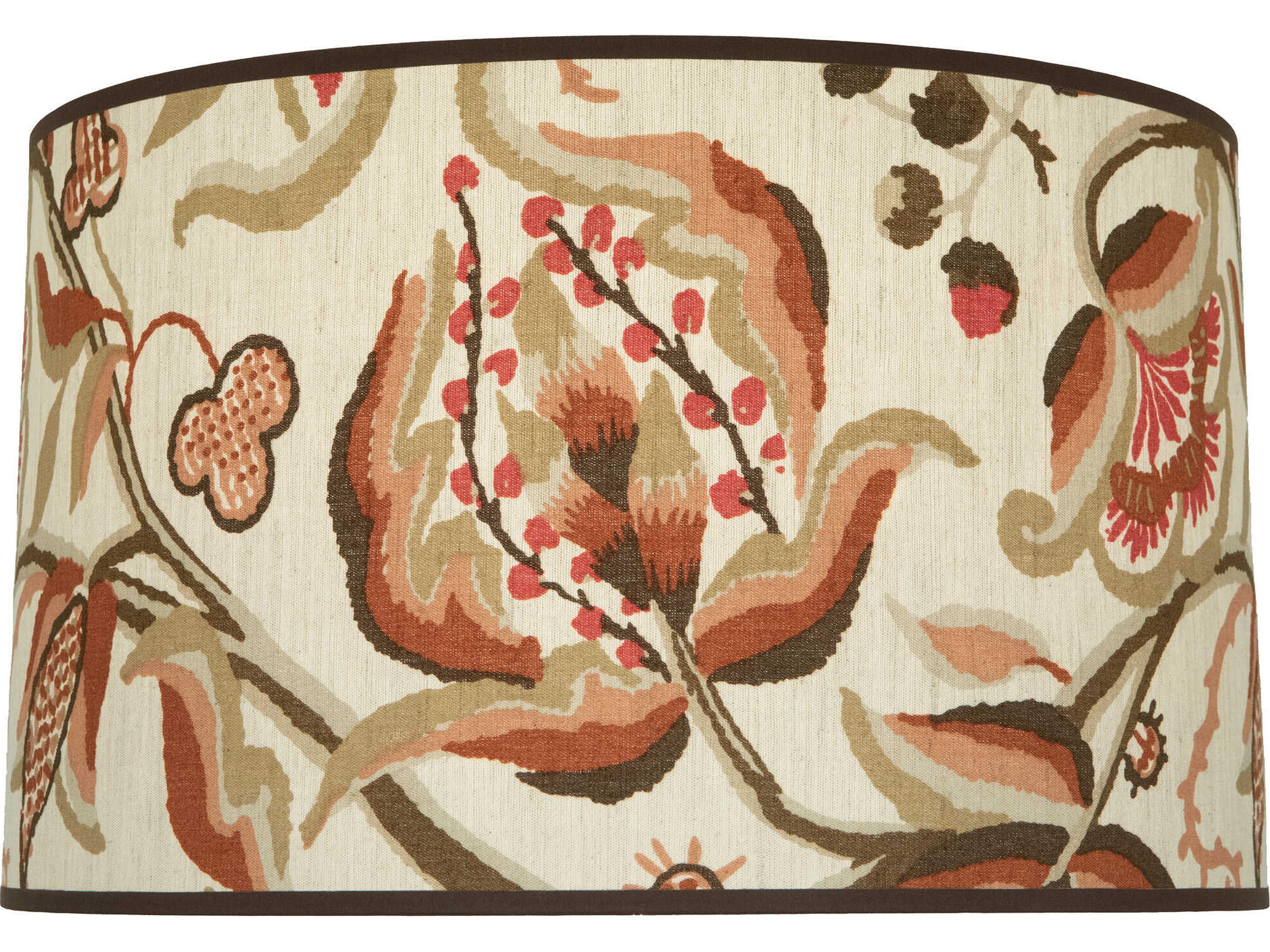 Rose Alexandra Vine Linen Natural Spice Shade