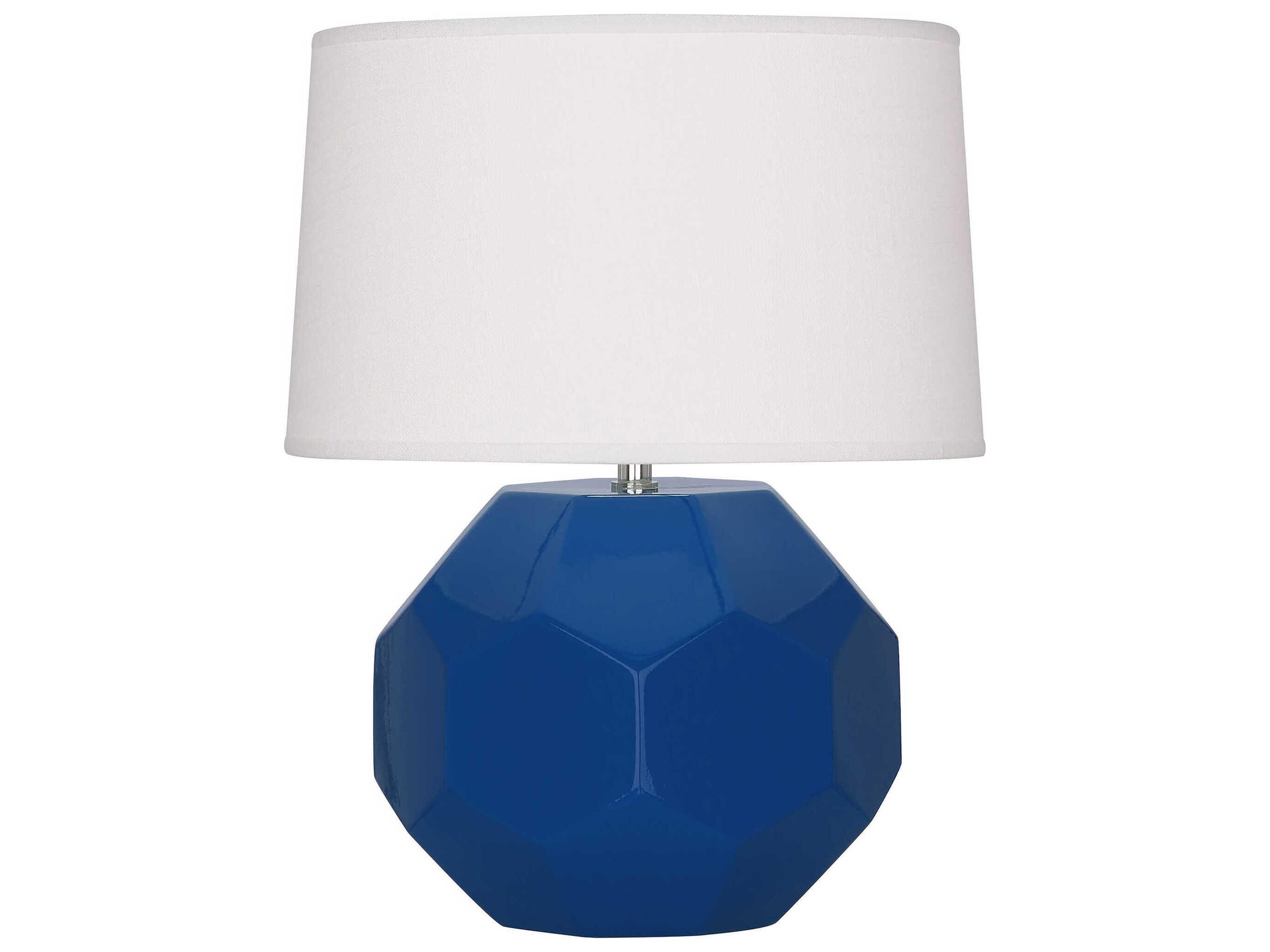 Franklin Cobalt Glazed Blue Table Lamp