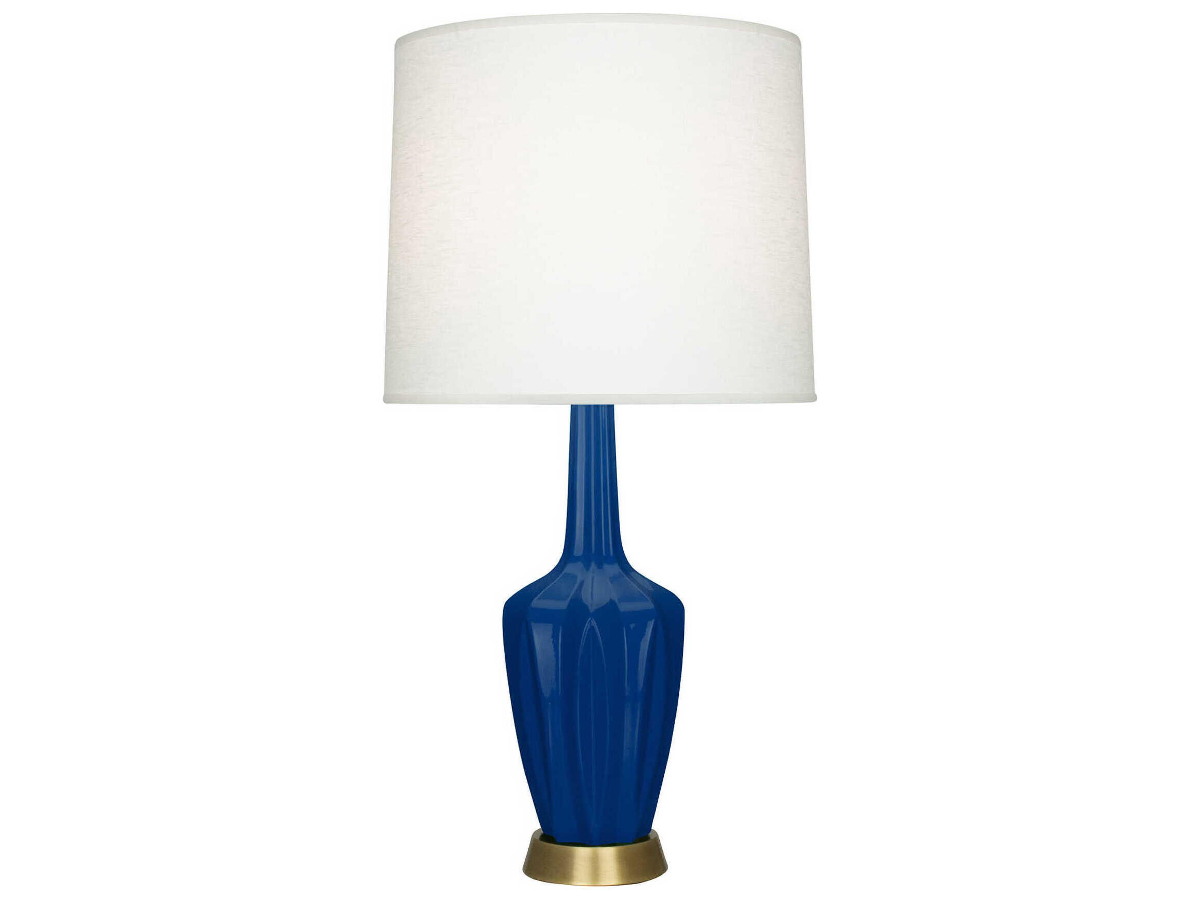 Robert Abbey Emma Cobalt Glazed Blue Buffet Lamp