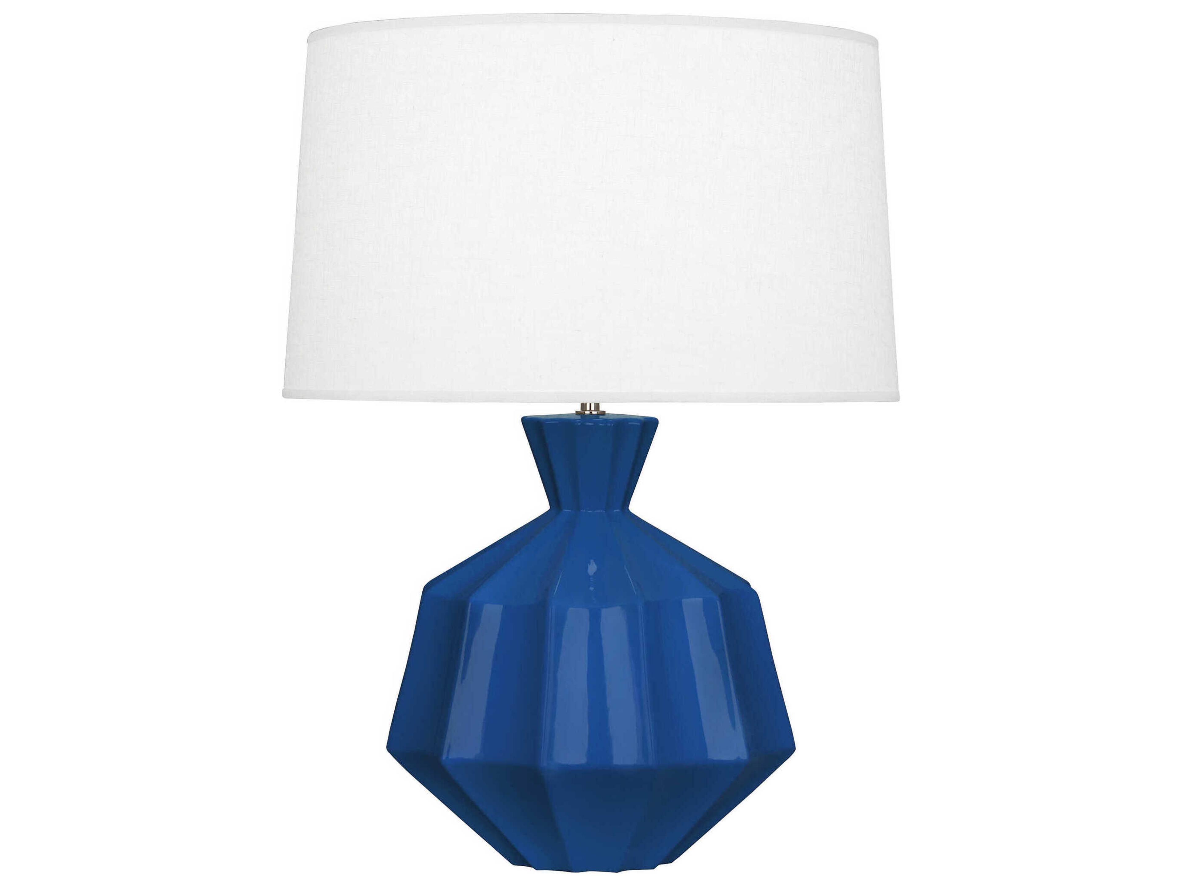 Orion Cobalt Glazed Blue Buffet Lamp