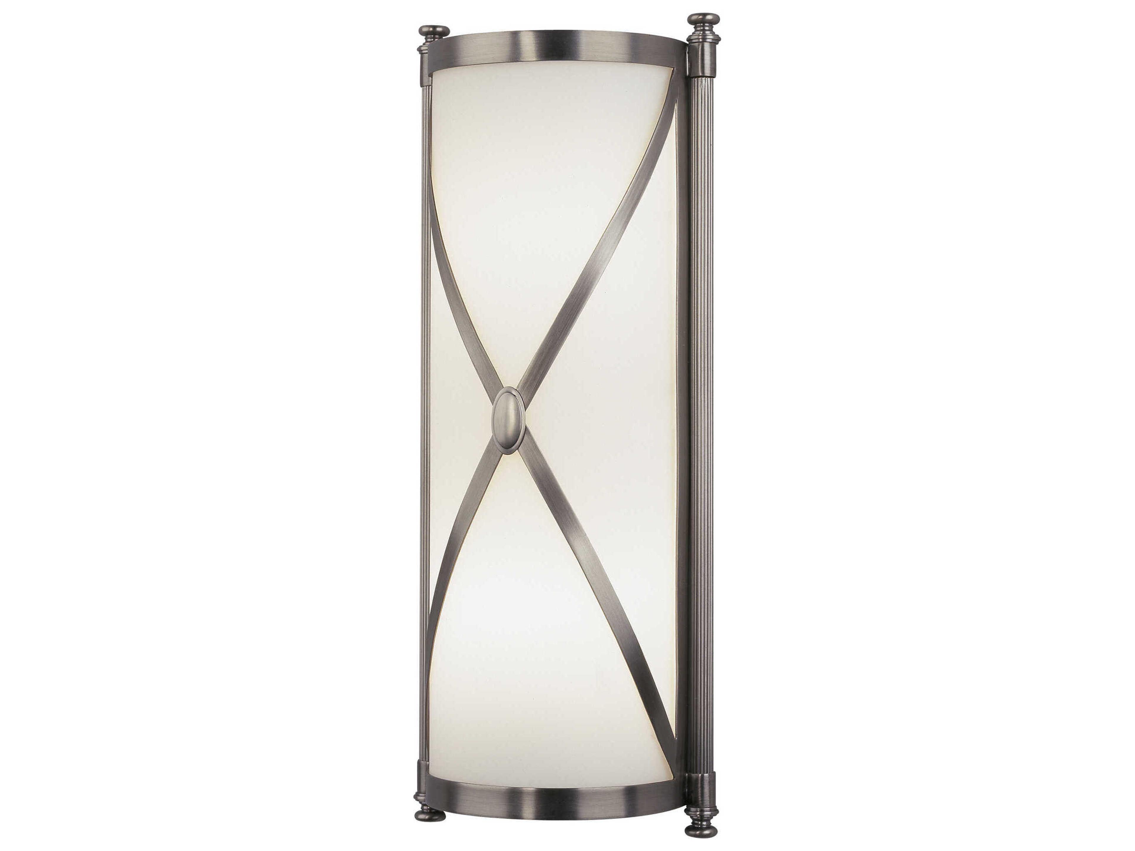 Chase 2-Light Dark Antique Nickel Wall Sconce