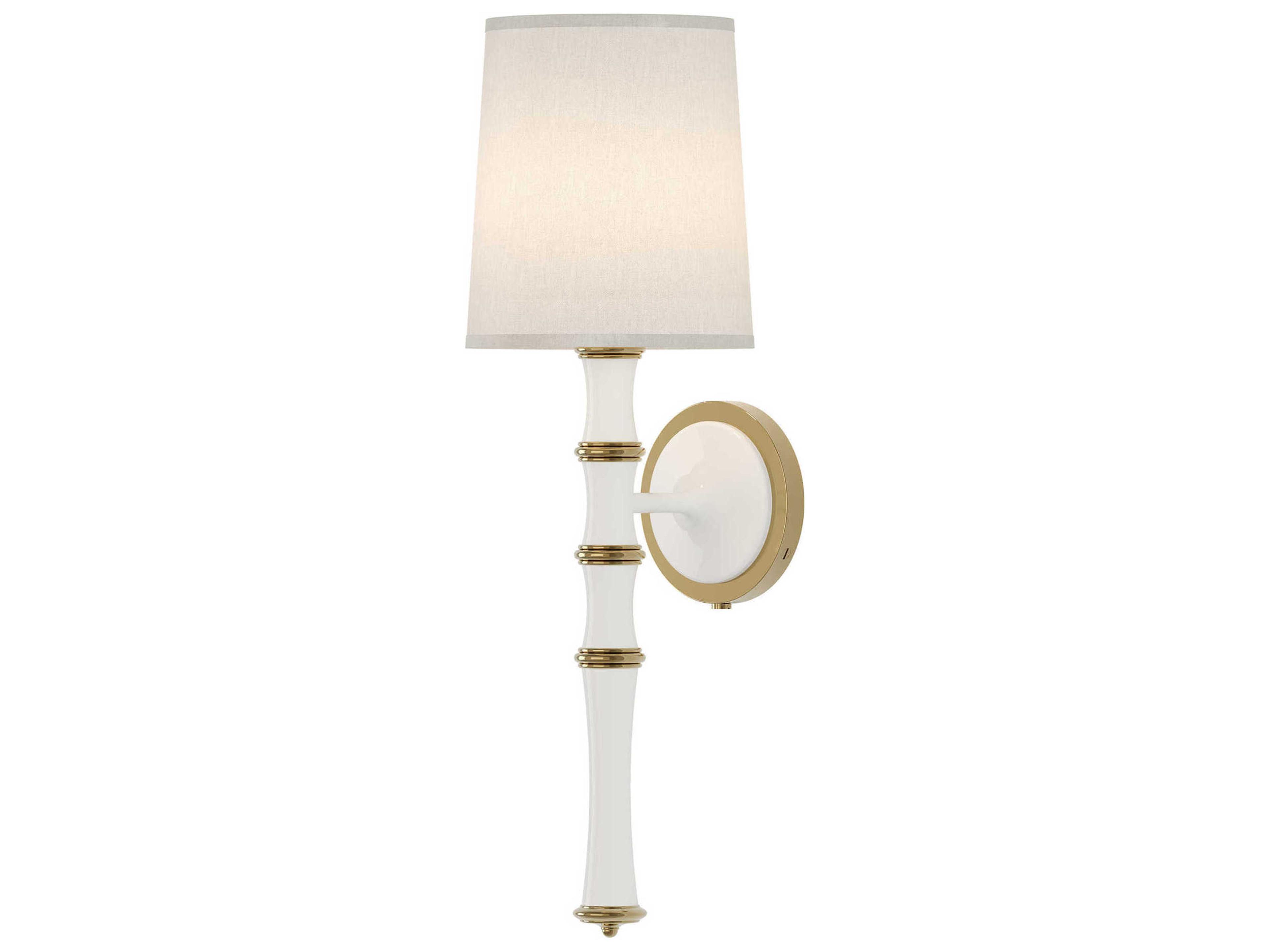 Kane 1-Light Daisy White Wall Sconce