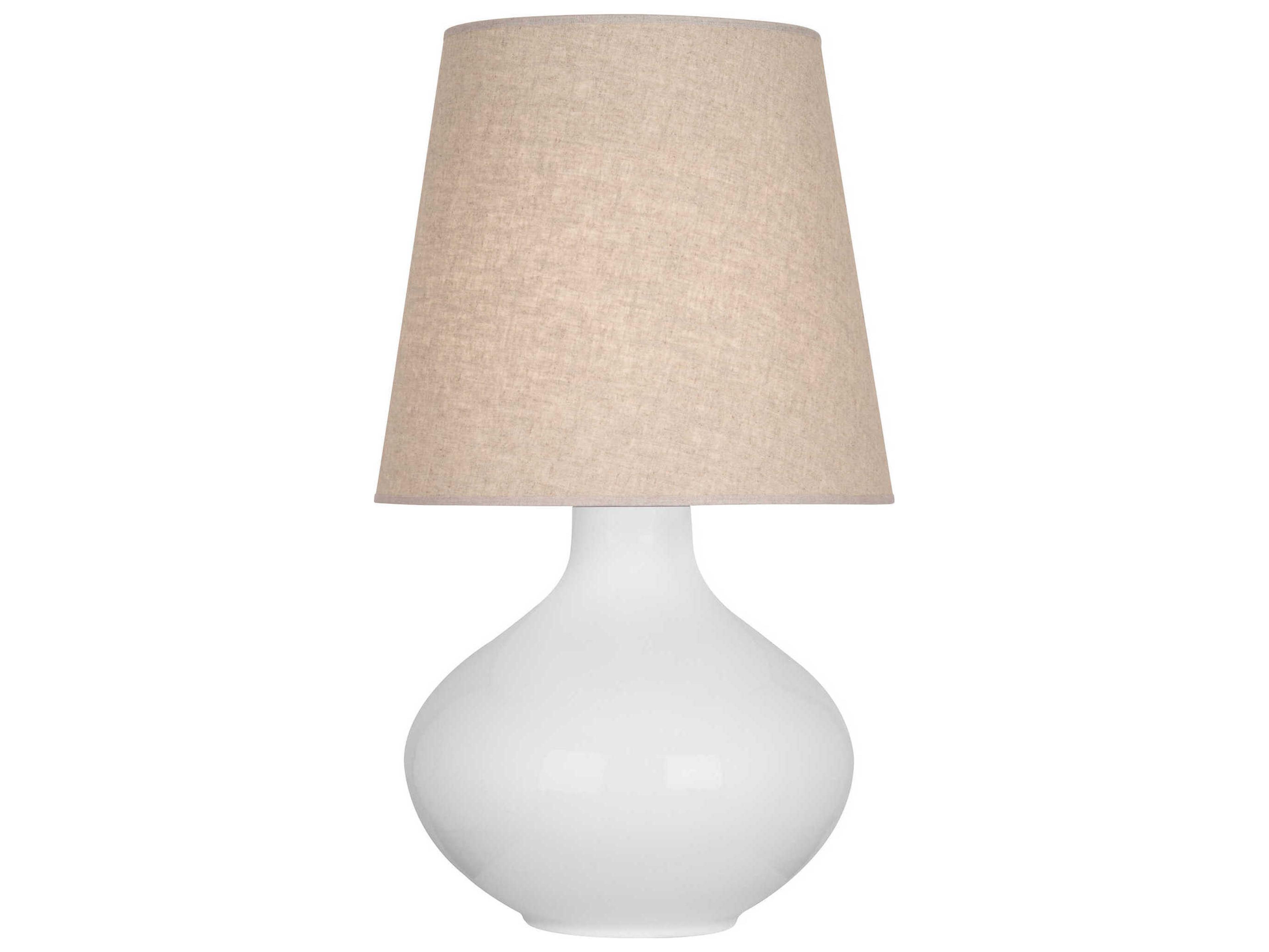 June White Buffet Lamp