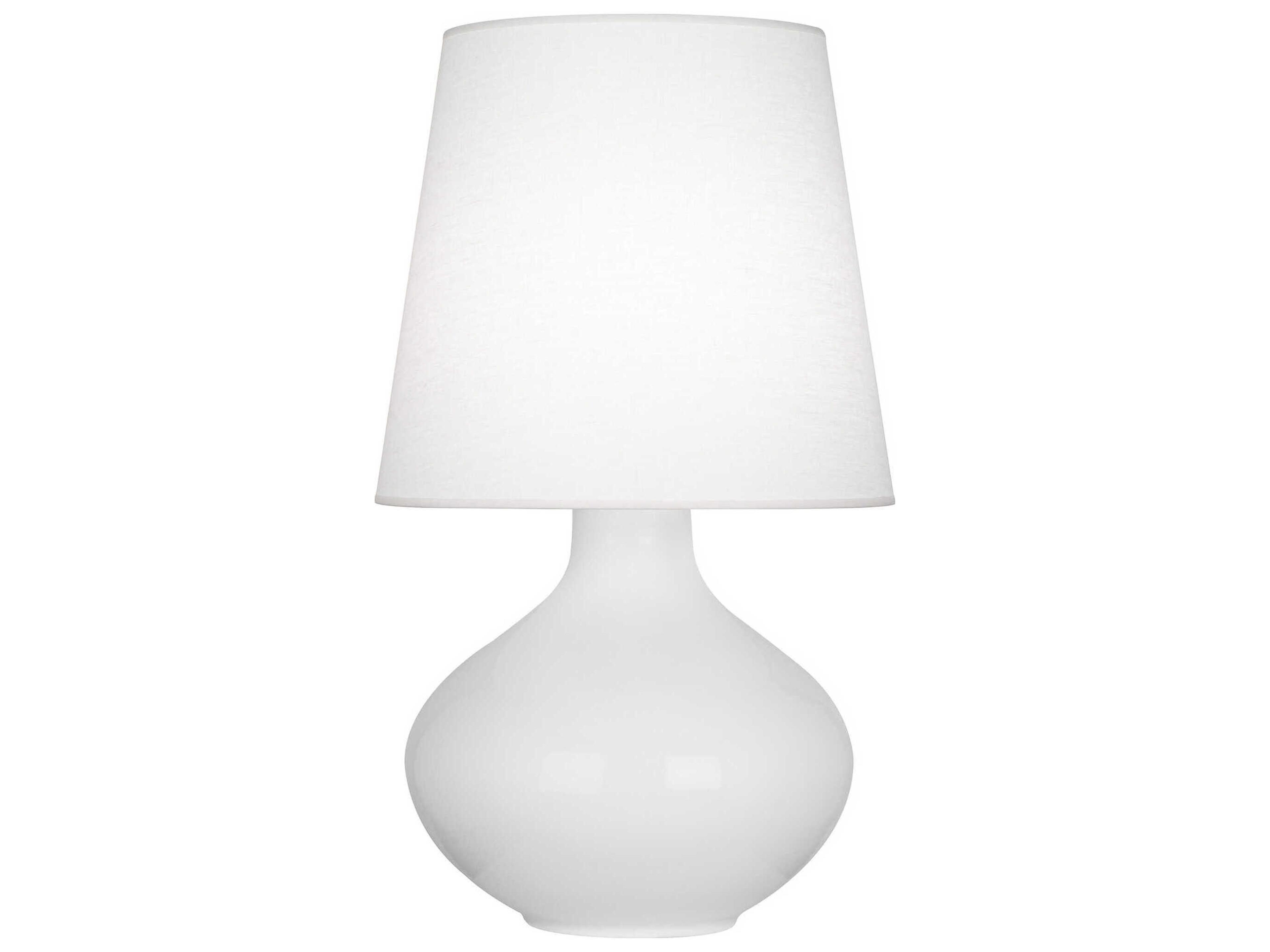 Robert Abbey June White Buffet Lamp
