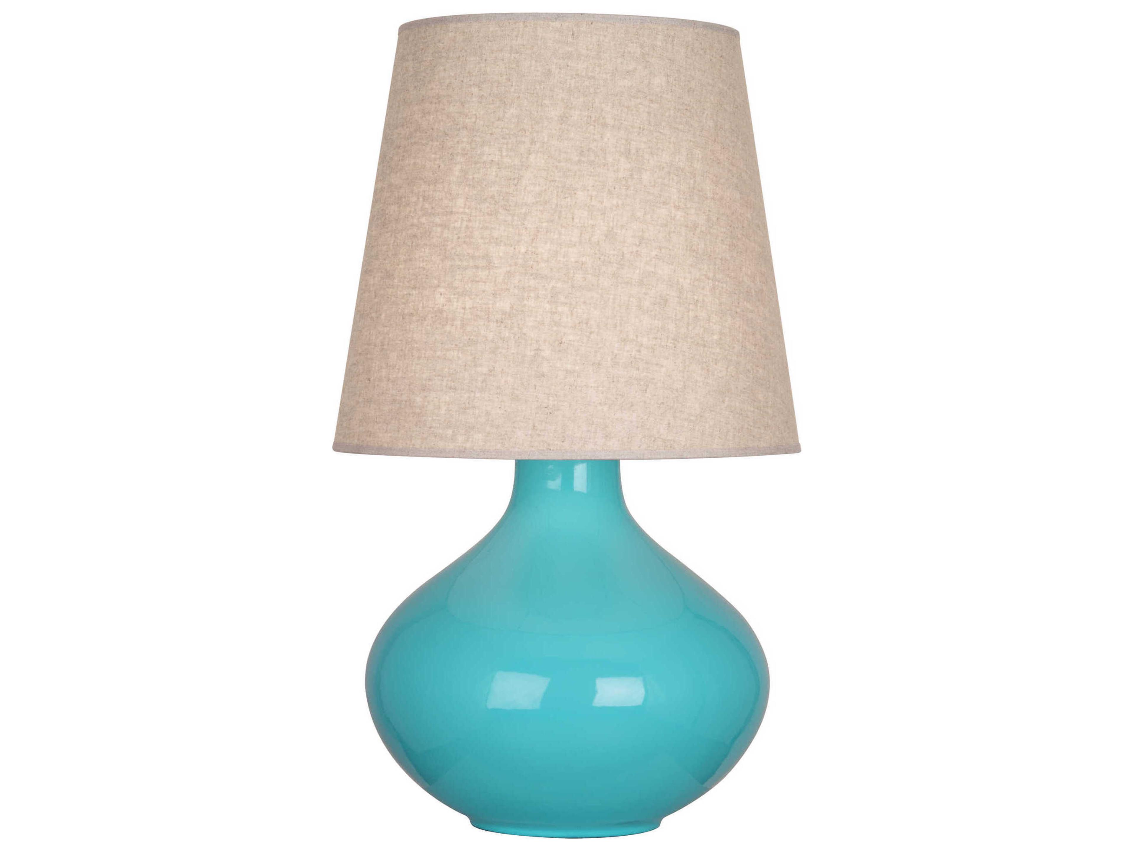June Blue Buffet Lamp