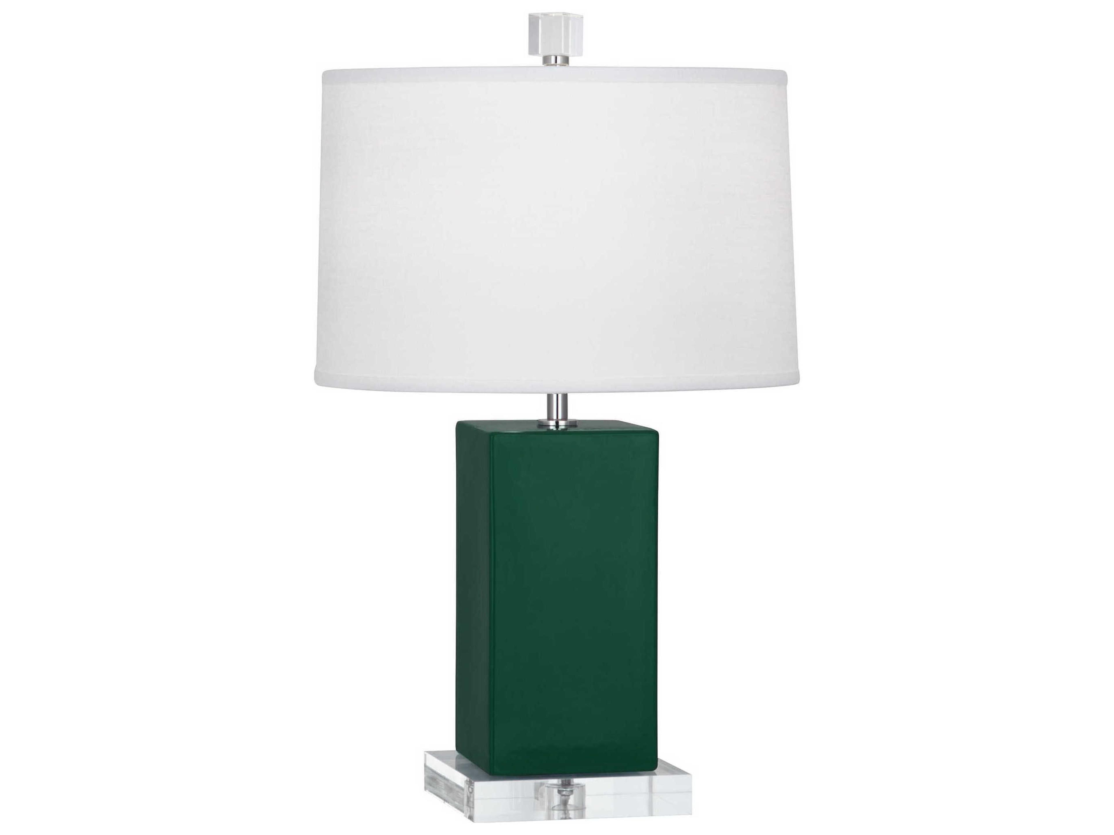 Harvey Jungle Glazed Green Table Lamp