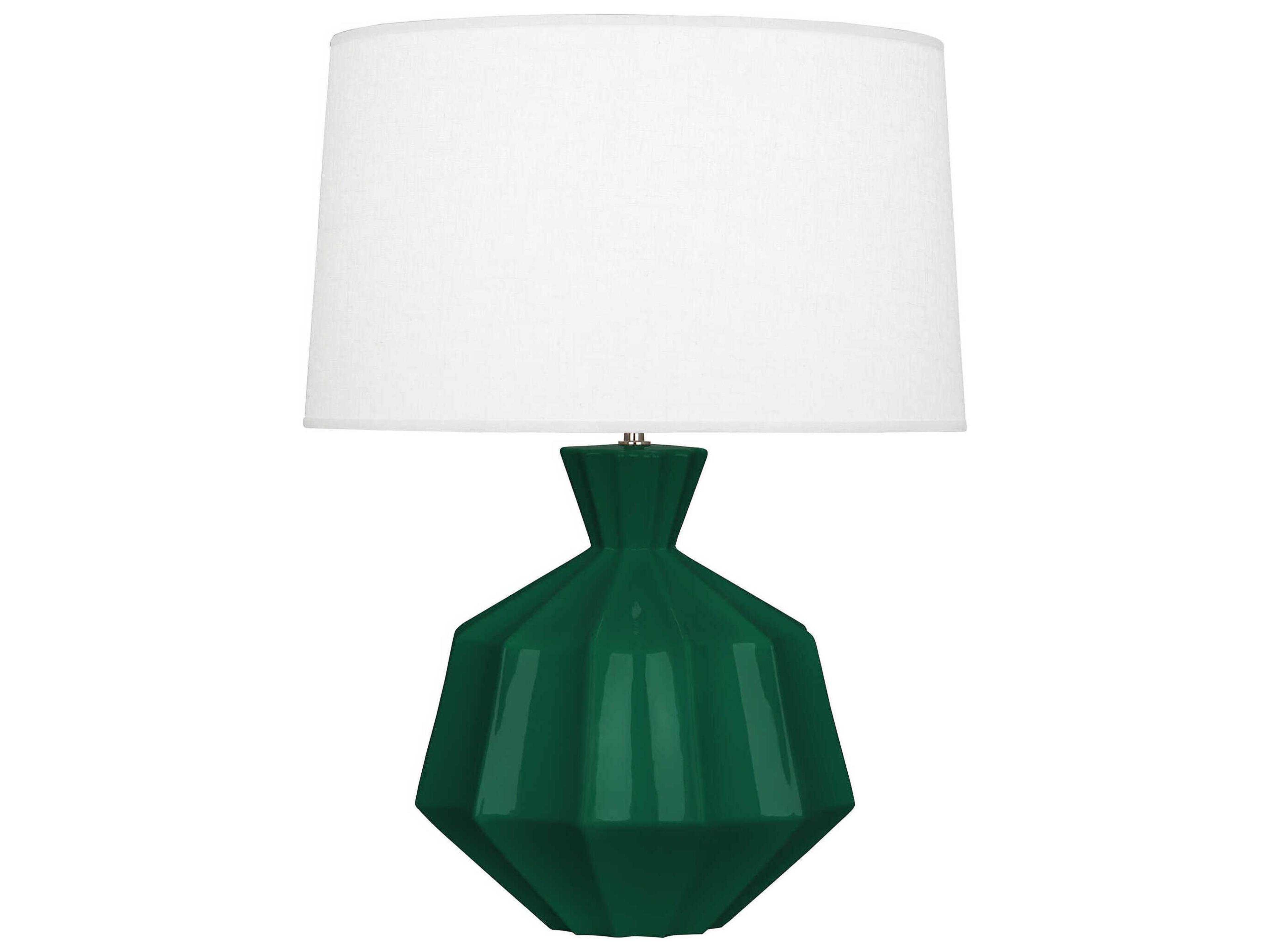 Orion Jungle Glazed Green Buffet Lamp
