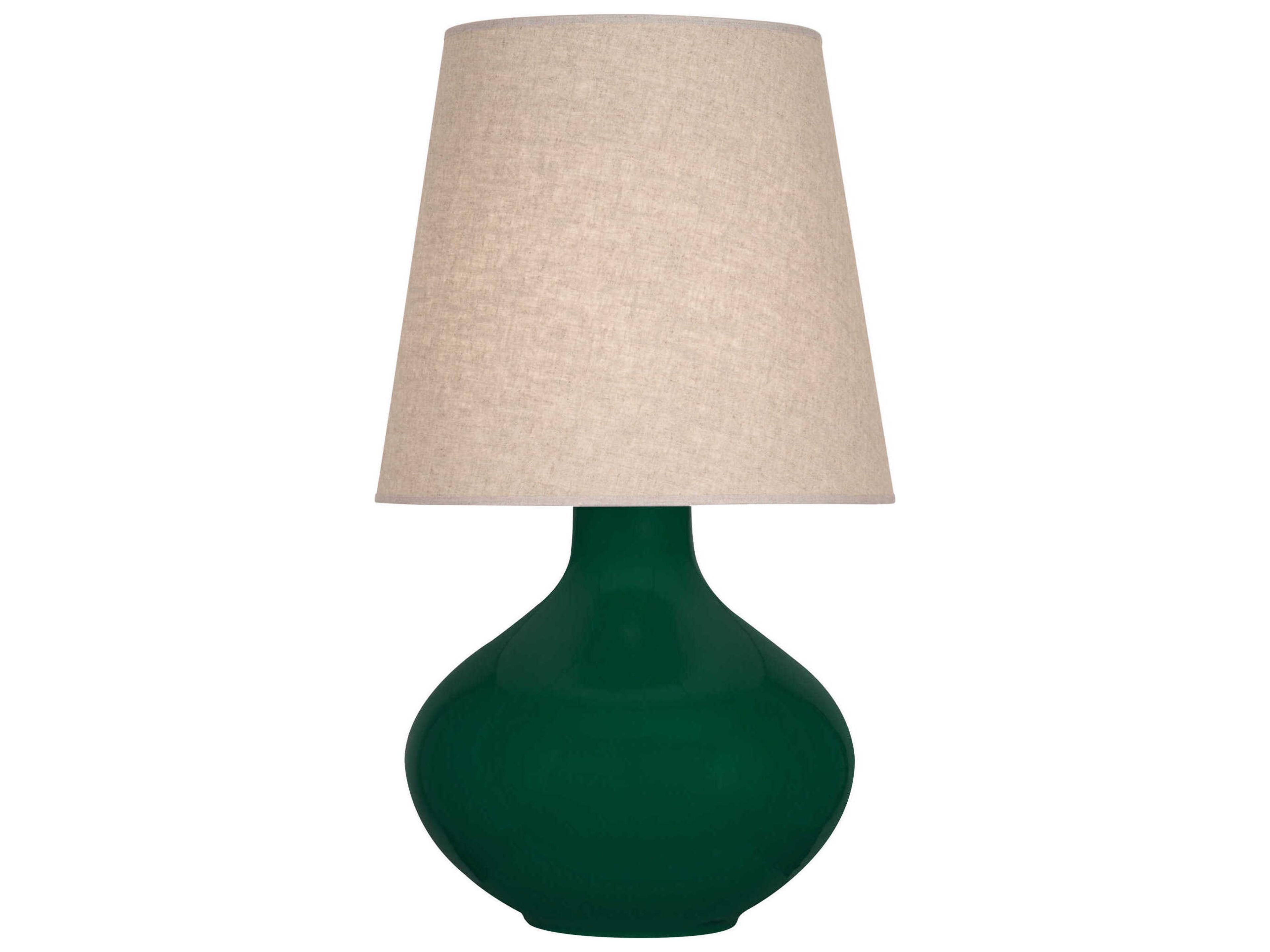 June Green Buffet Lamp