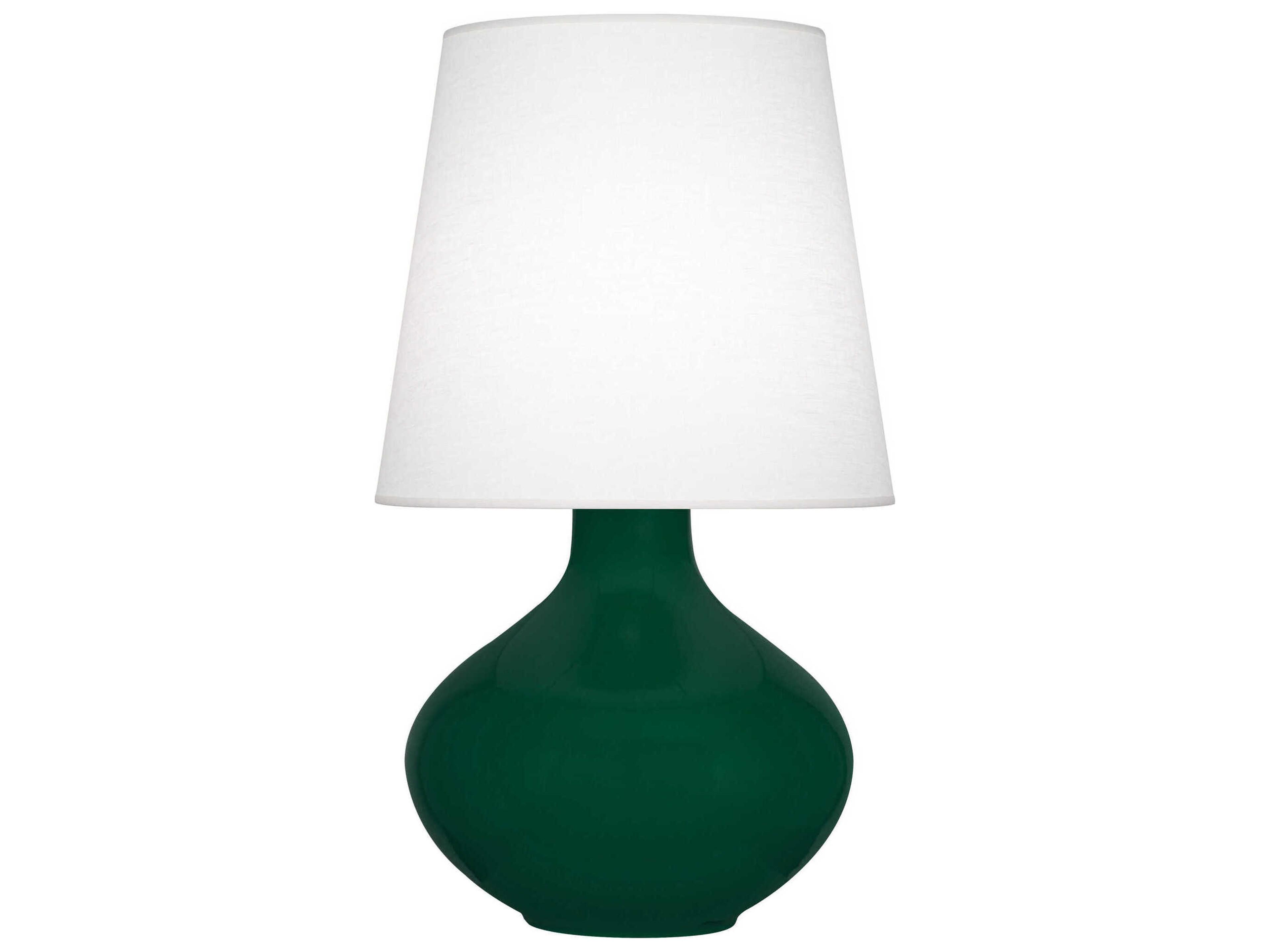 Robert Abbey June Green Buffet Lamp